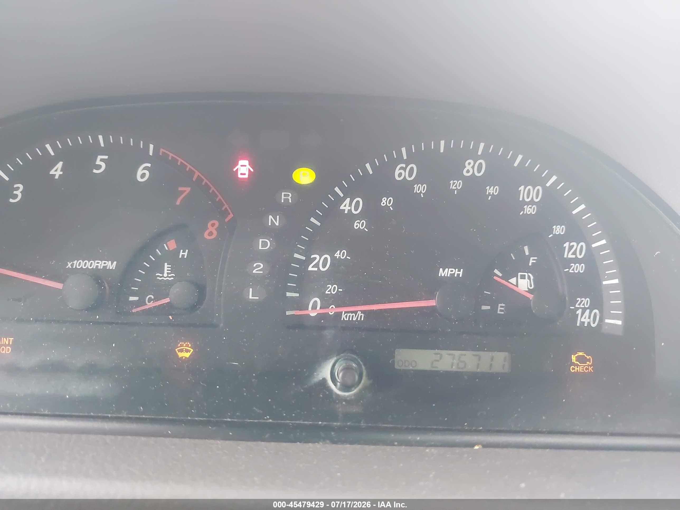 2004 Toyota Camry Le Gray vin: 4T1BE32K04U869623