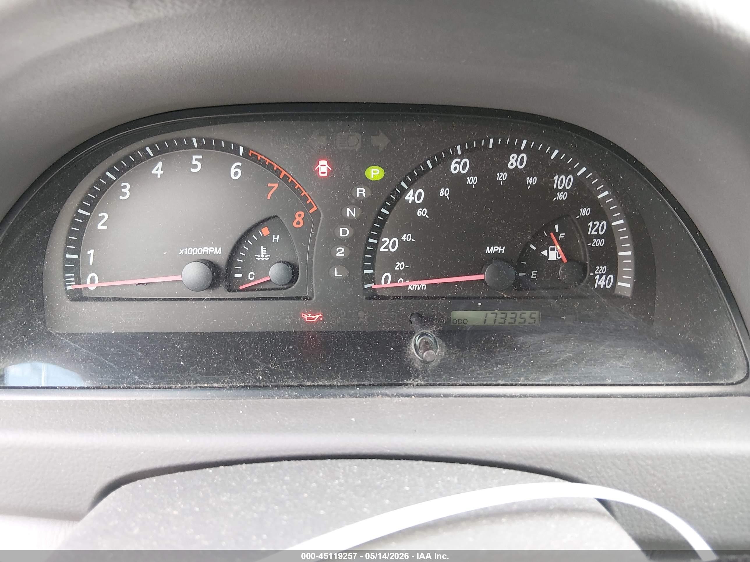 2004 Toyota Camry Le Синий vin: 4T1BE32K04U883375