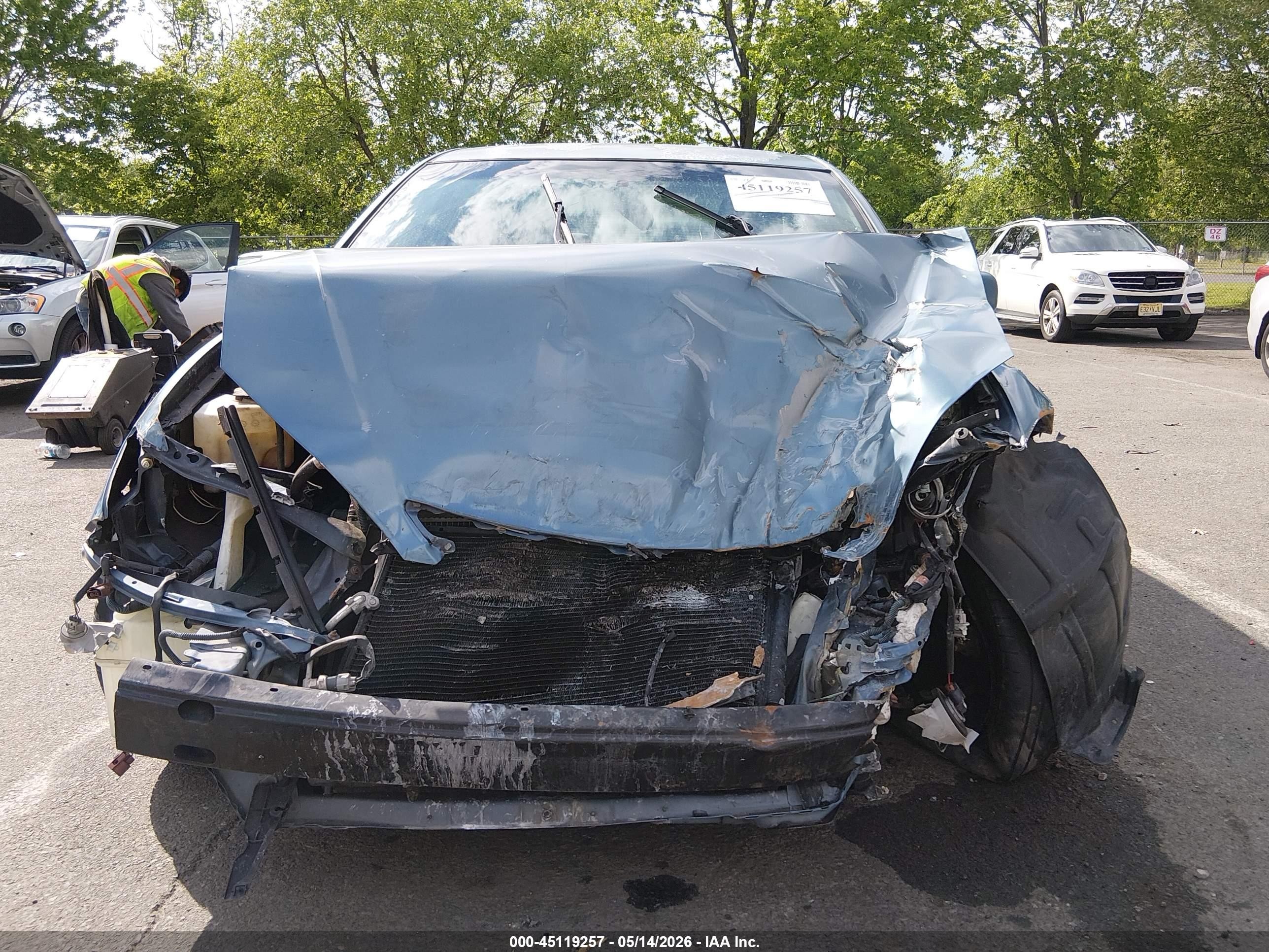 2004 Toyota Camry Le Синий vin: 4T1BE32K04U883375