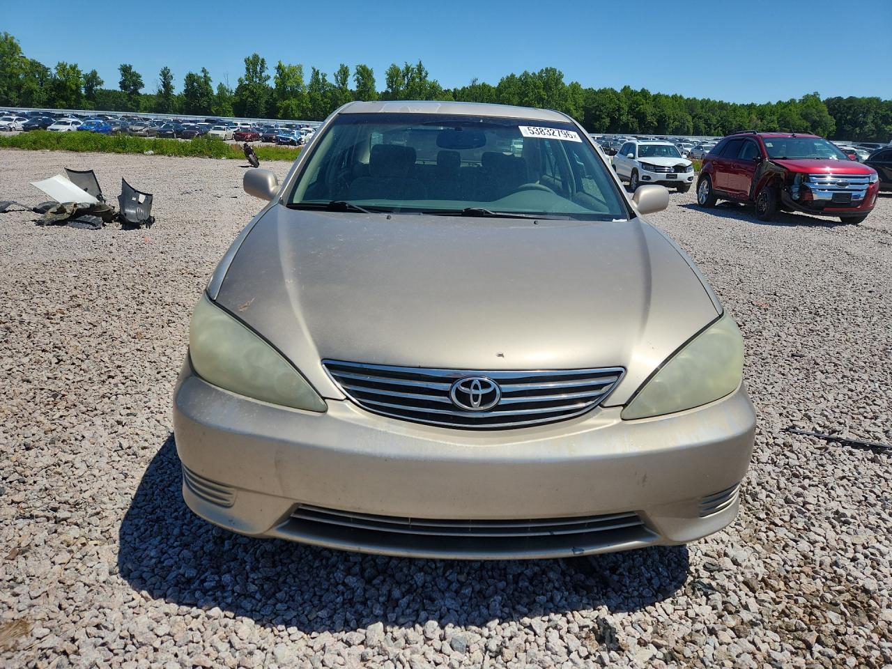2005 Toyota Camry Le Желто-коричневый vin: 4T1BE32K05U005690