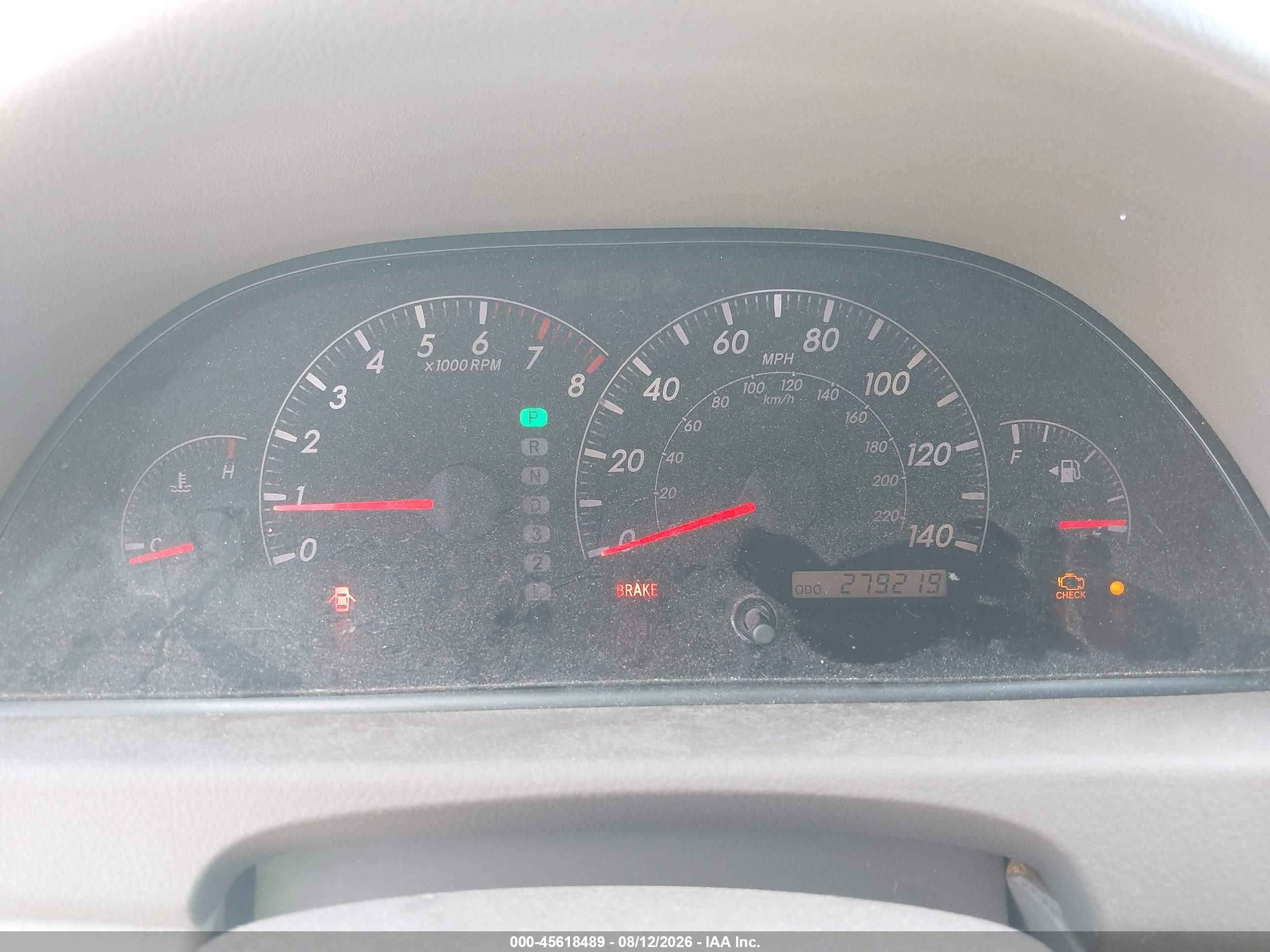 2005 Toyota Camry Le Beige vin: 4T1BE32K05U015684