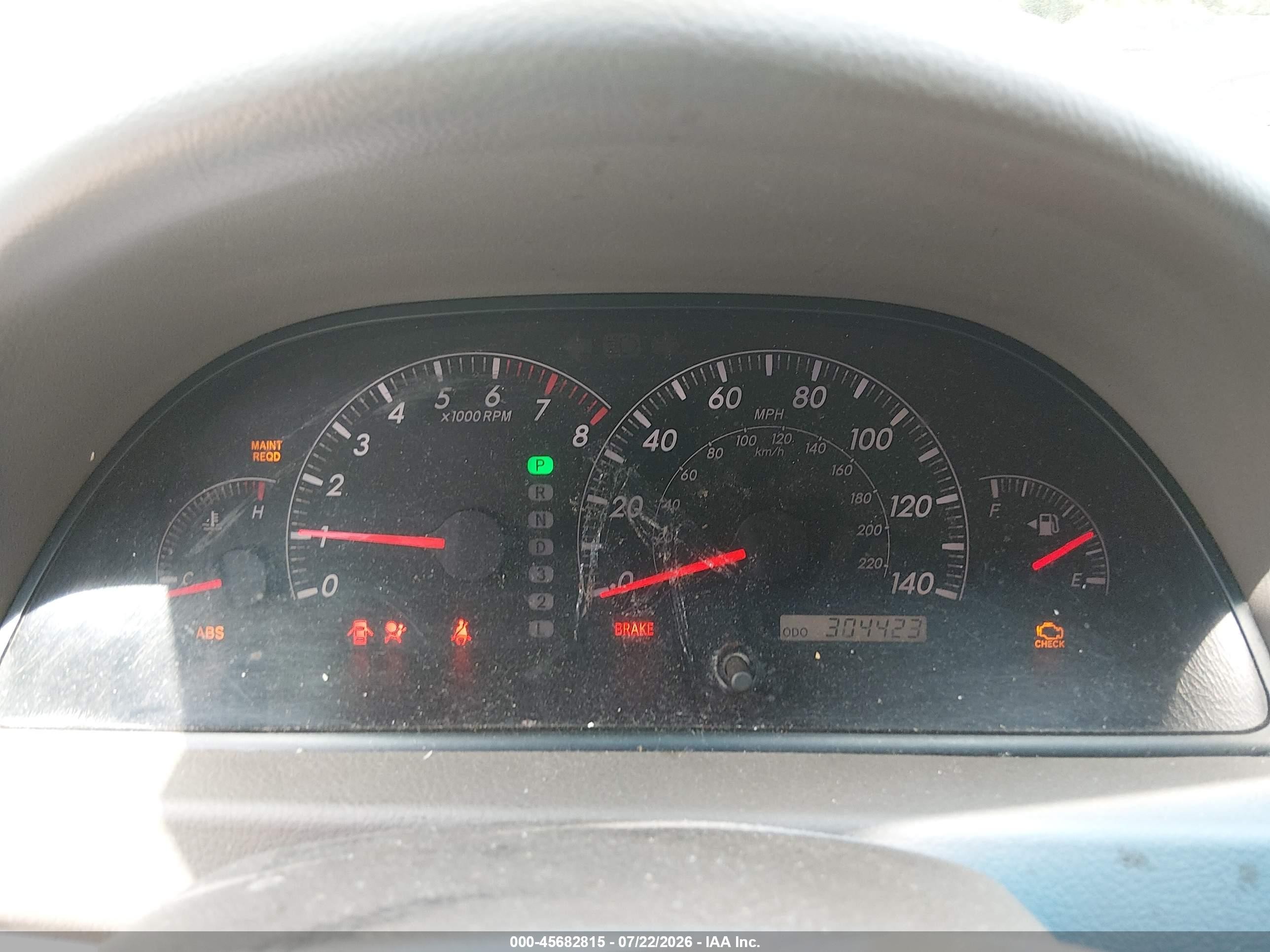 2005 Toyota Camry Xle Tan vin: 4T1BE32K05U041492