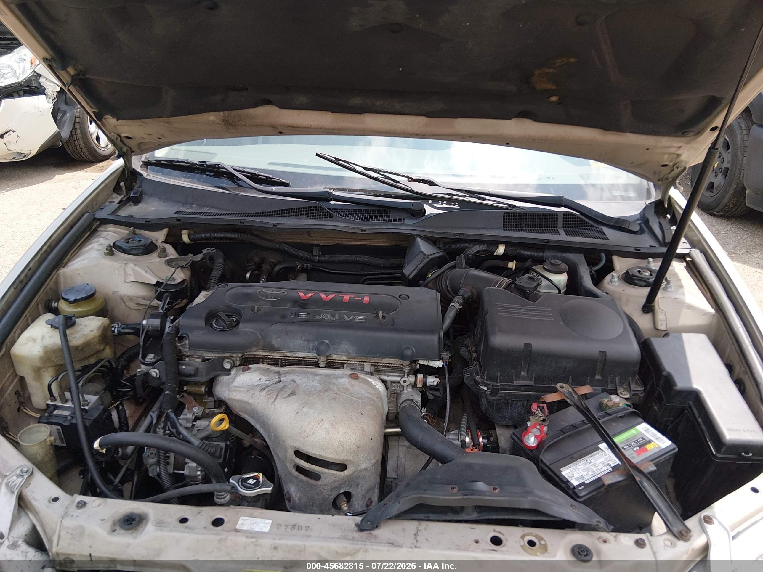 2005 Toyota Camry Xle Tan vin: 4T1BE32K05U041492