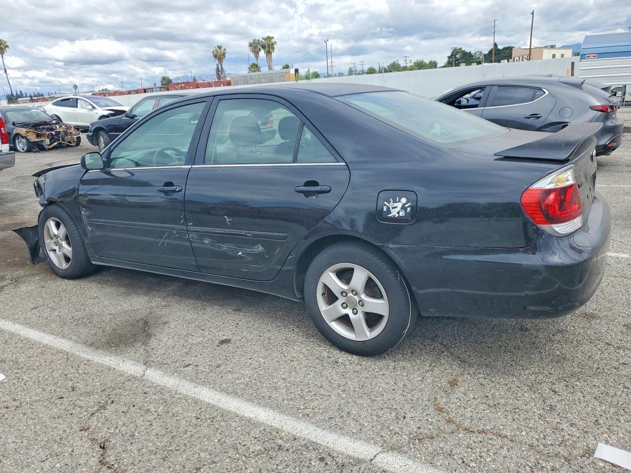 2005 Toyota Camry Se Black vin: 4T1BE32K05U051746