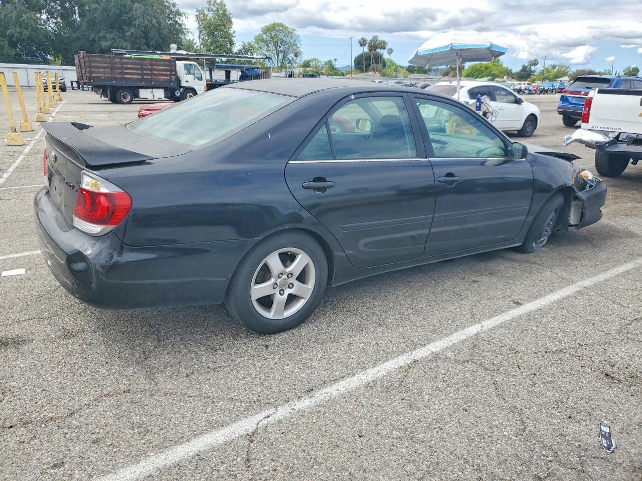 2005 Toyota Camry Se Black vin: 4T1BE32K05U051746