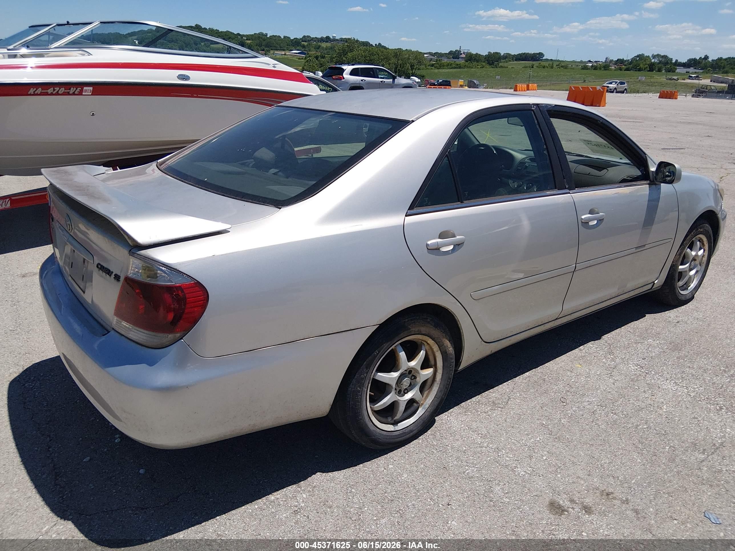 2005 Toyota Camry Se Gray vin: 4T1BE32K05U528773