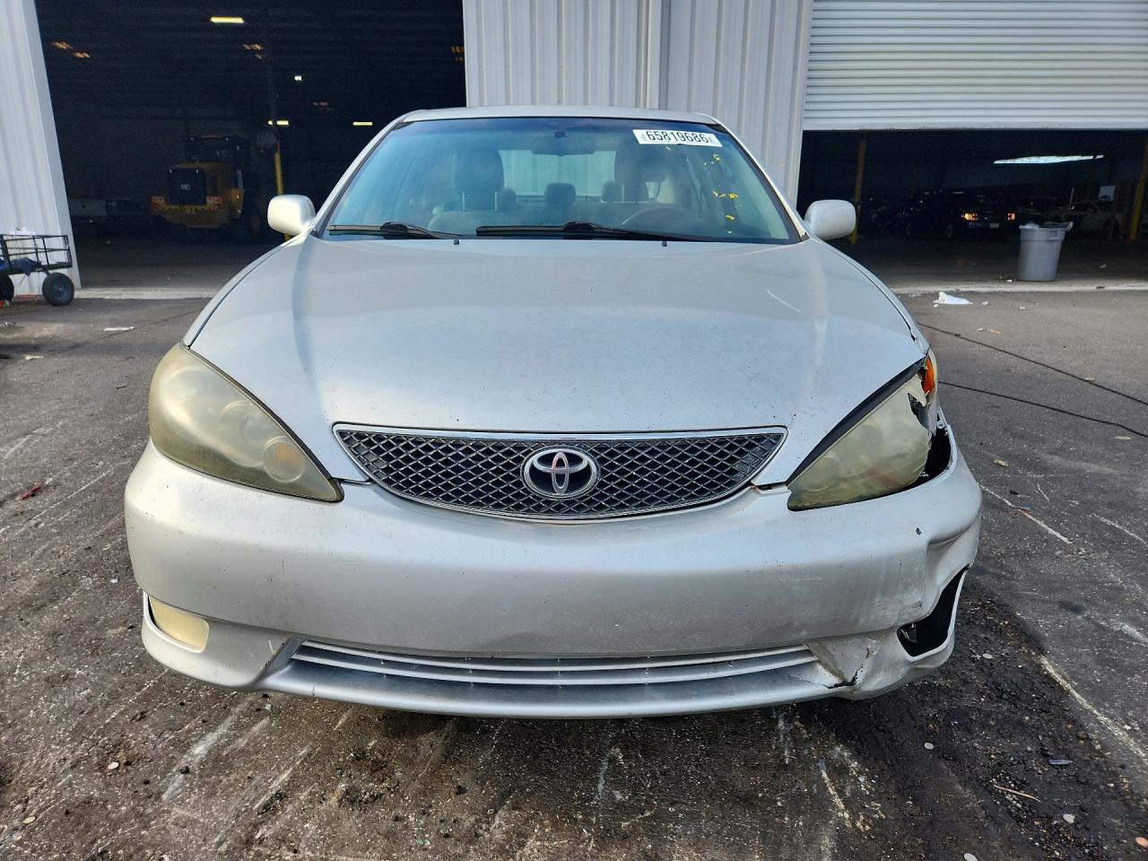 2005 Toyota Camry Se Silver vin: 4T1BE32K05U556587
