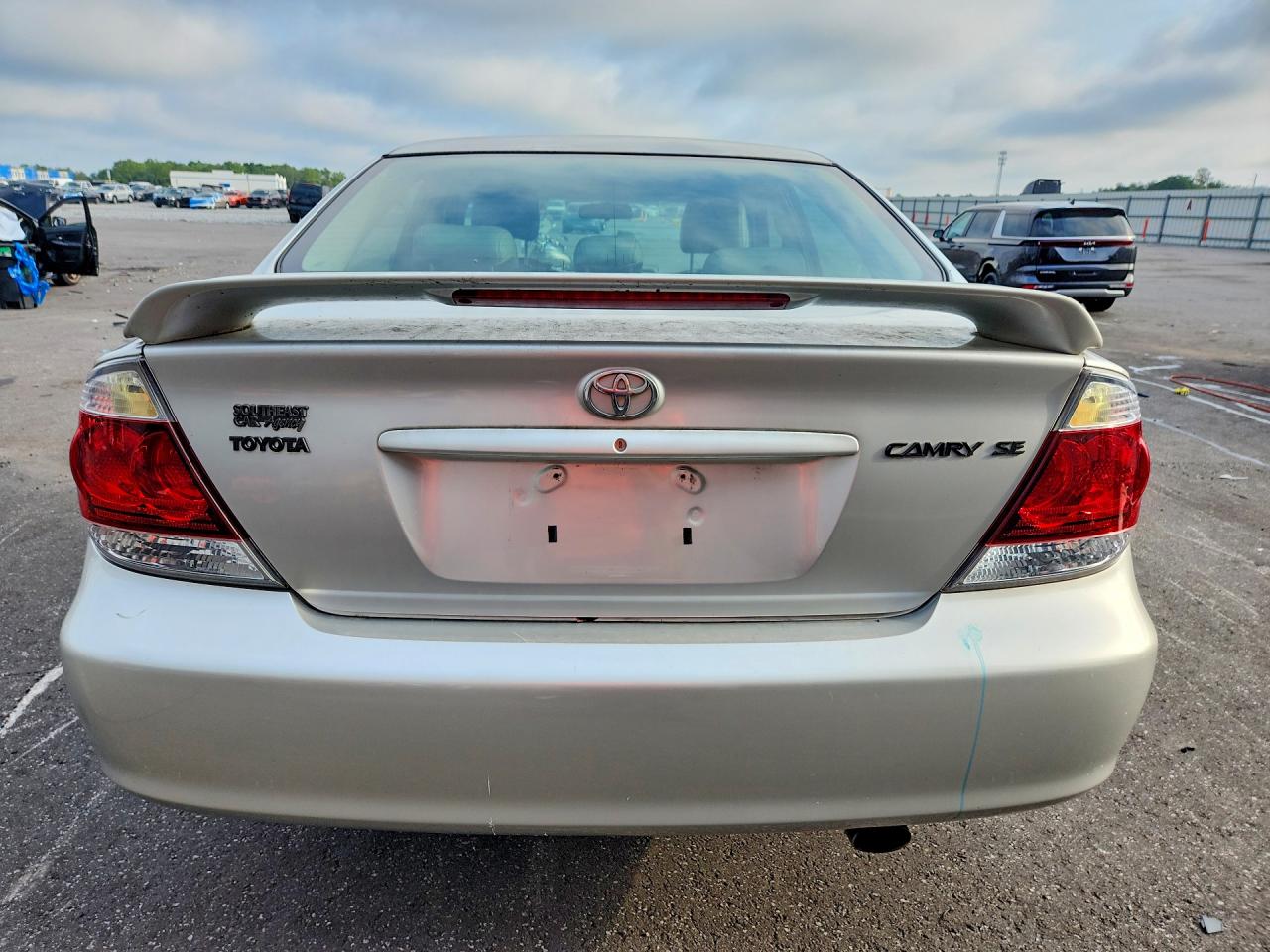 2005 Toyota Camry Se Silver vin: 4T1BE32K05U556587