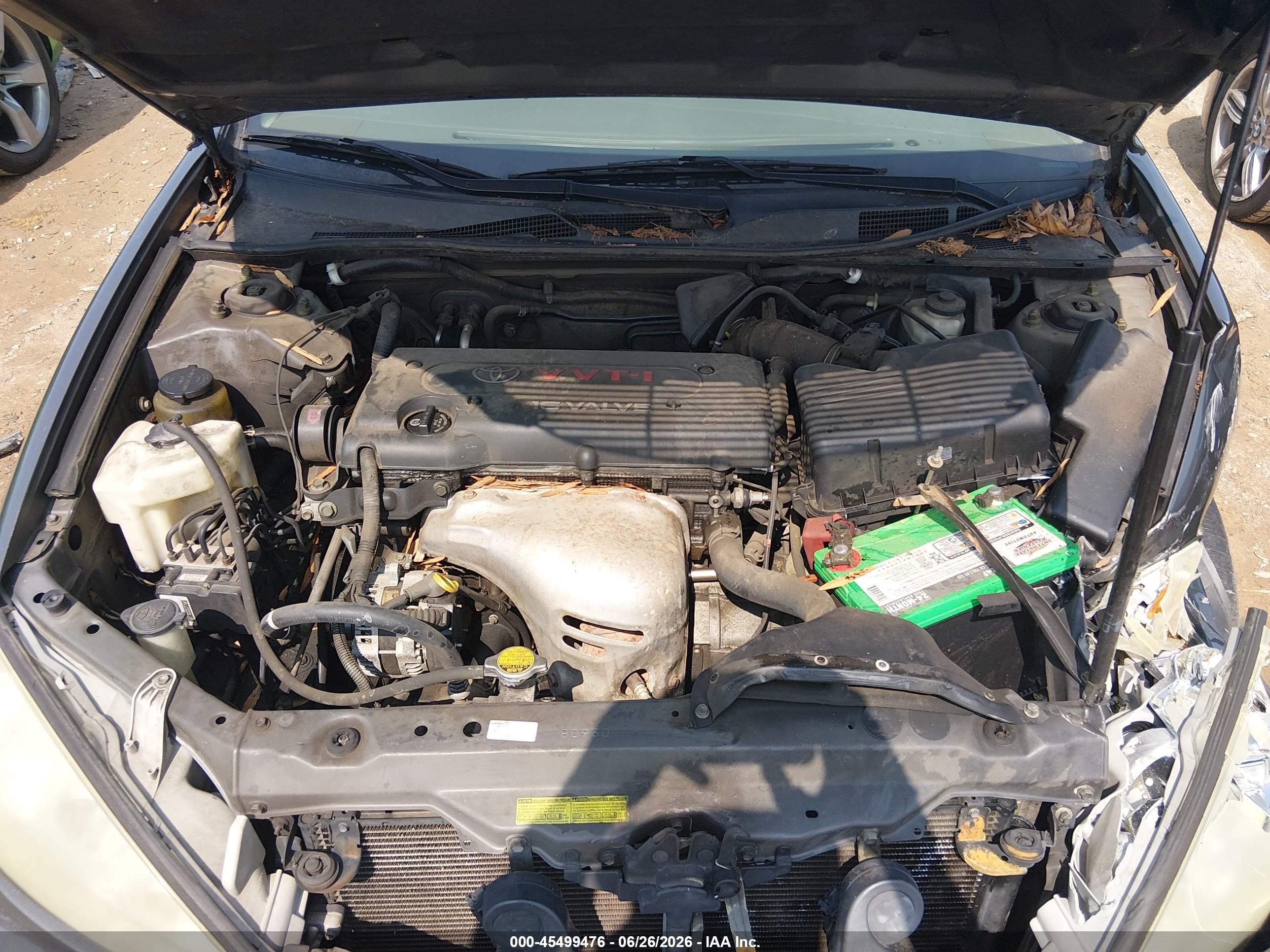 2005 Toyota Camry Le Gray vin: 4T1BE32K05U607389