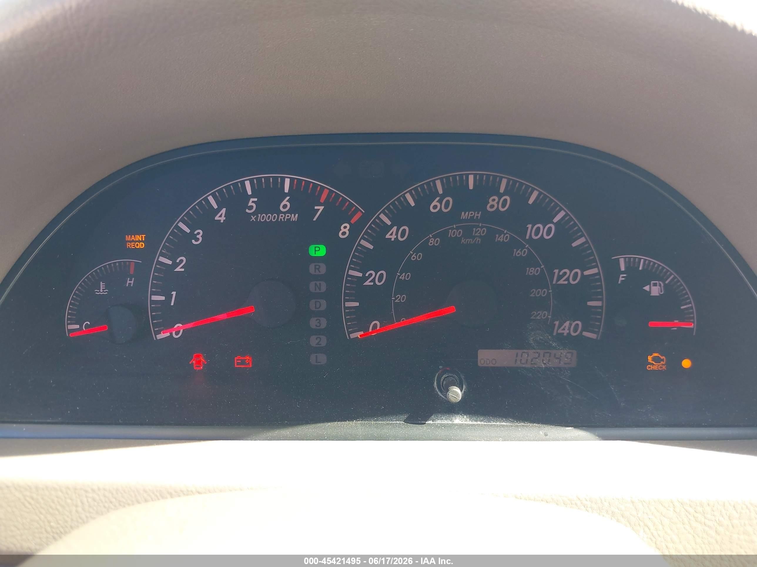 2005 Toyota Camry Le Gray vin: 4T1BE32K05U956875