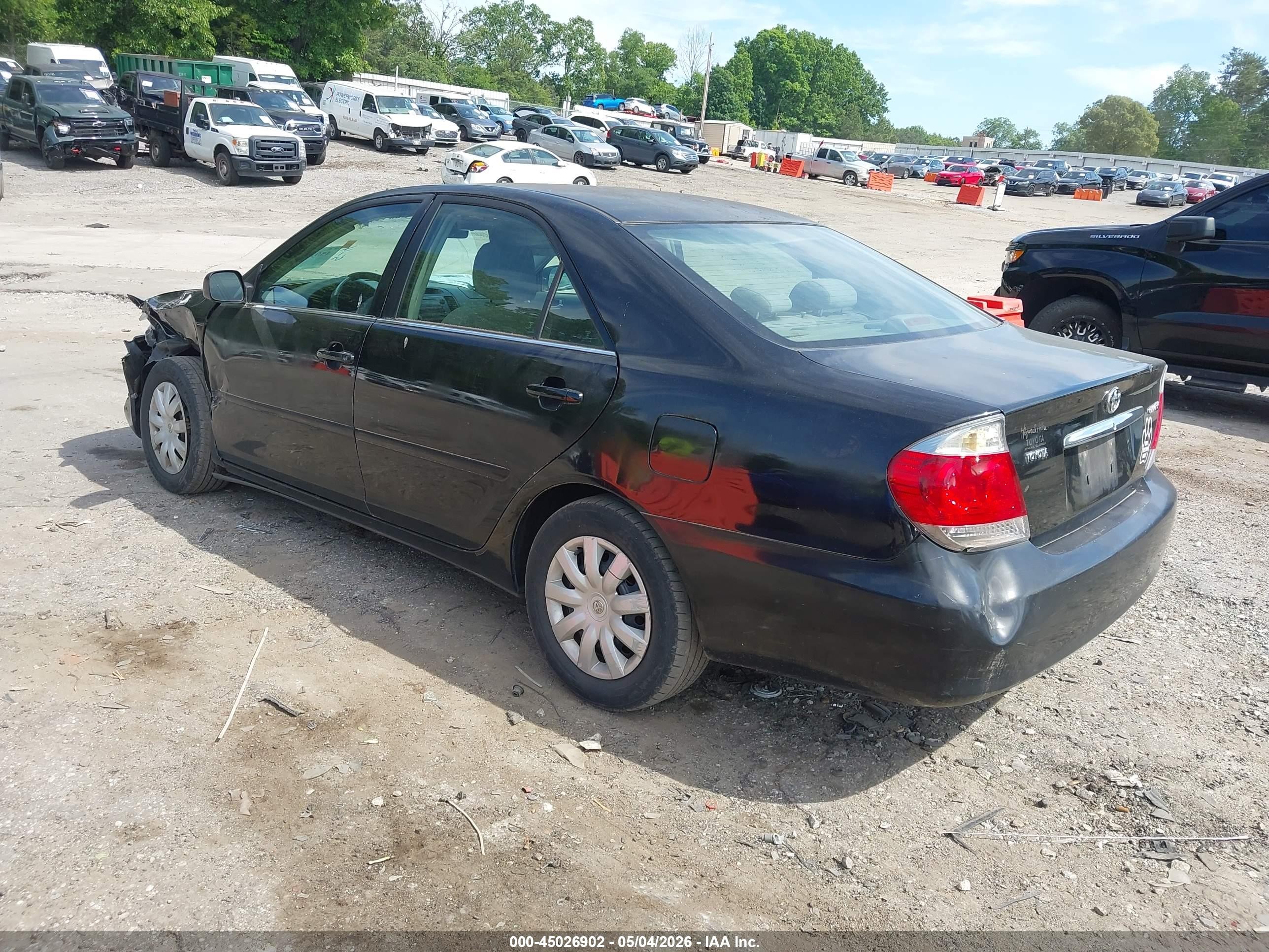 2006 Toyota Camry Std Black vin: 4T1BE32K06U116113