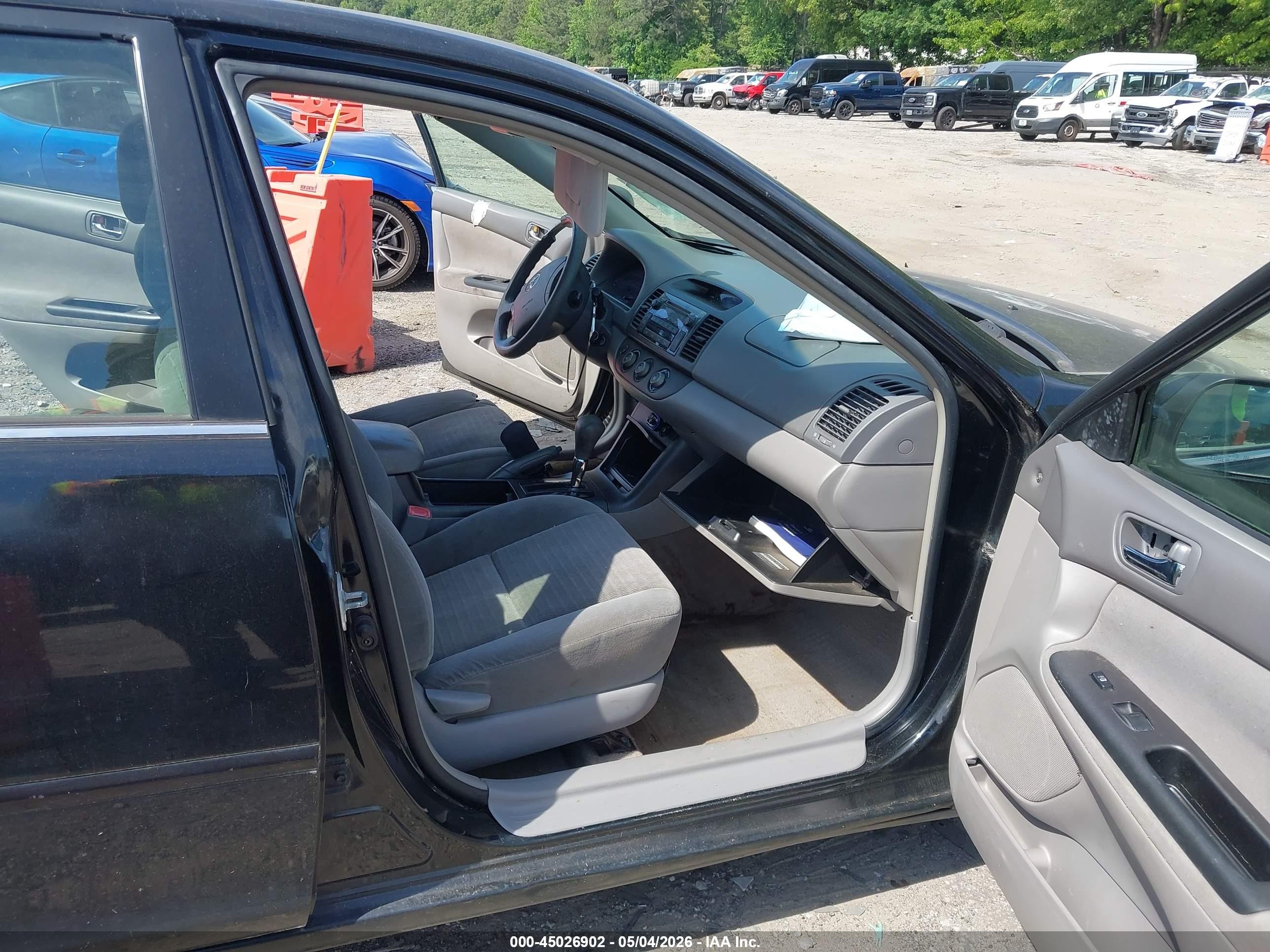 2006 Toyota Camry Std Black vin: 4T1BE32K06U116113