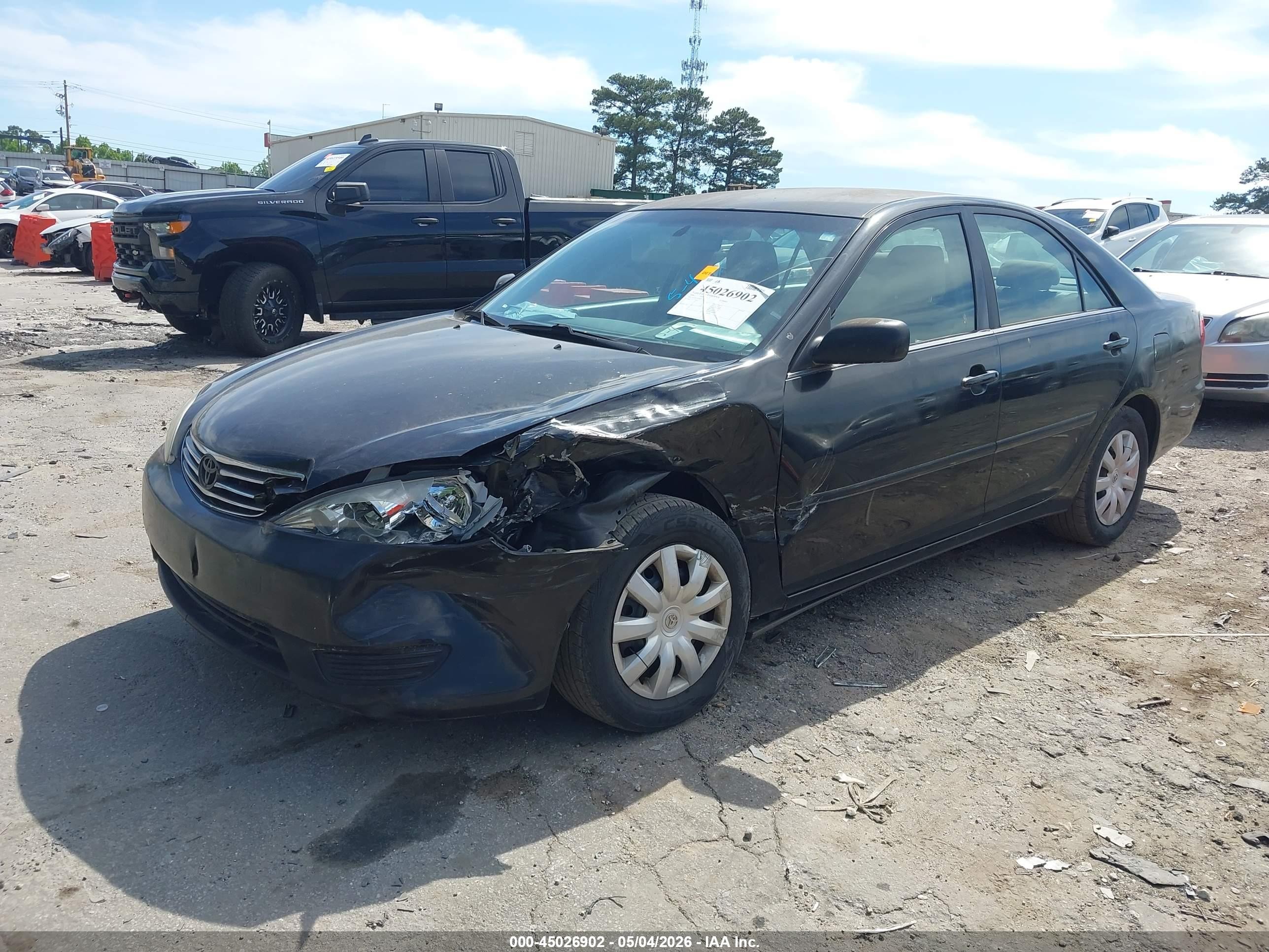 2006 Toyota Camry Std Black vin: 4T1BE32K06U116113