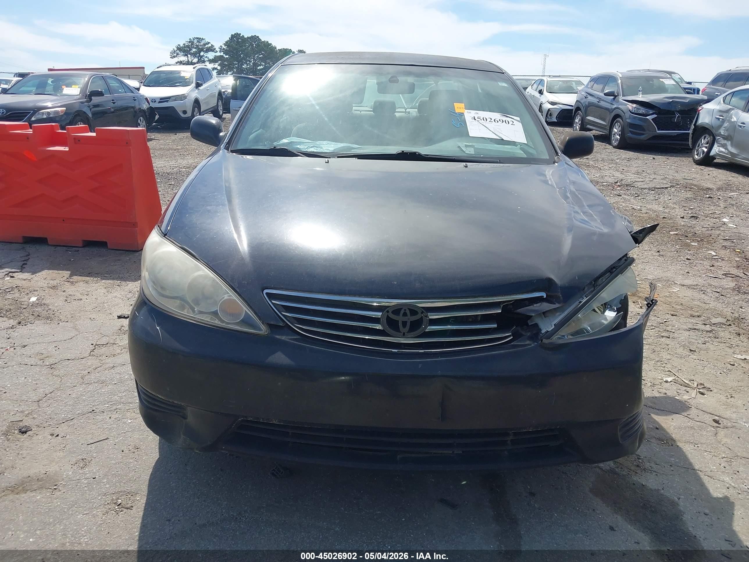 2006 Toyota Camry Std Black vin: 4T1BE32K06U116113