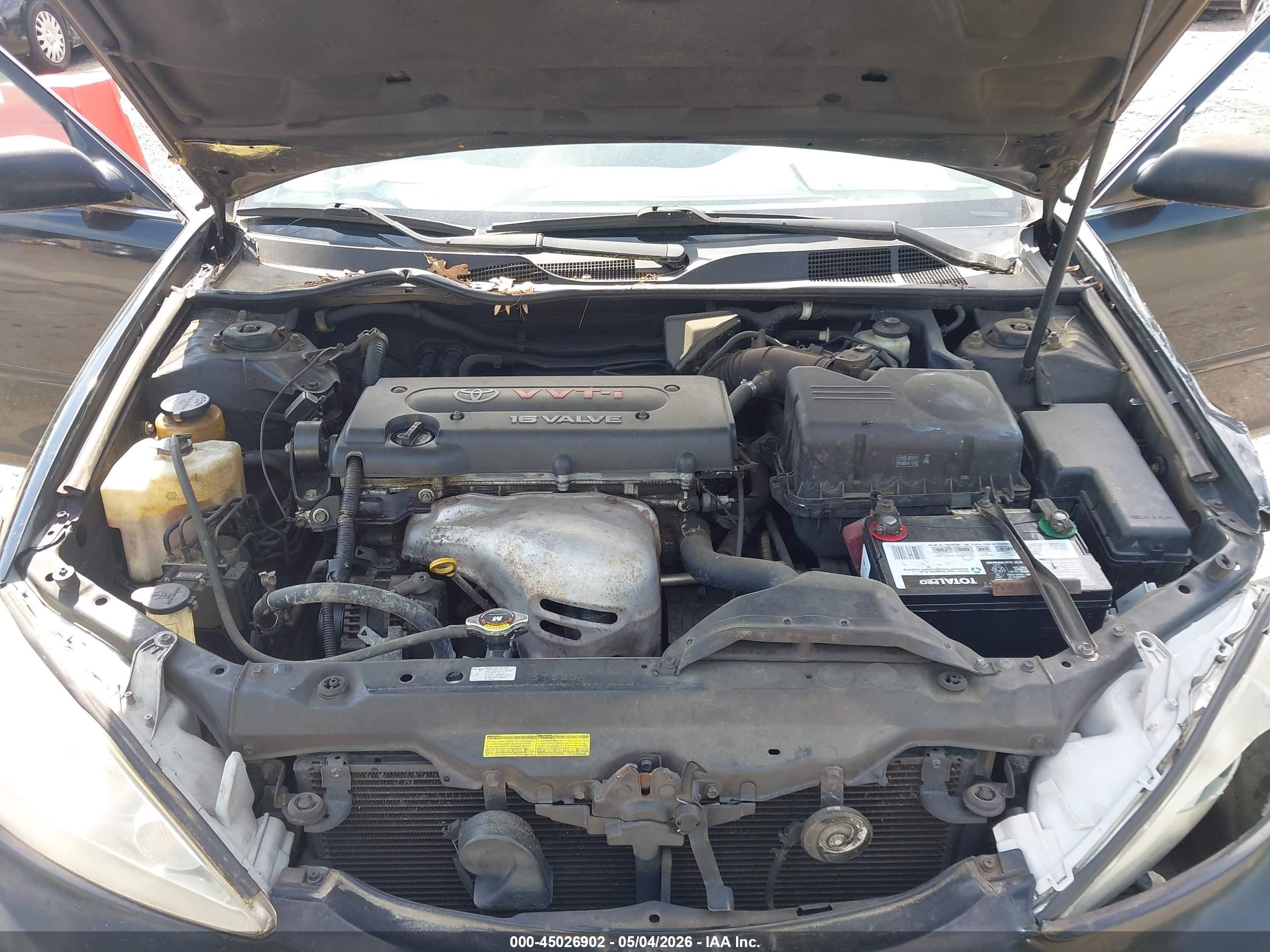 2006 Toyota Camry Std Black vin: 4T1BE32K06U116113