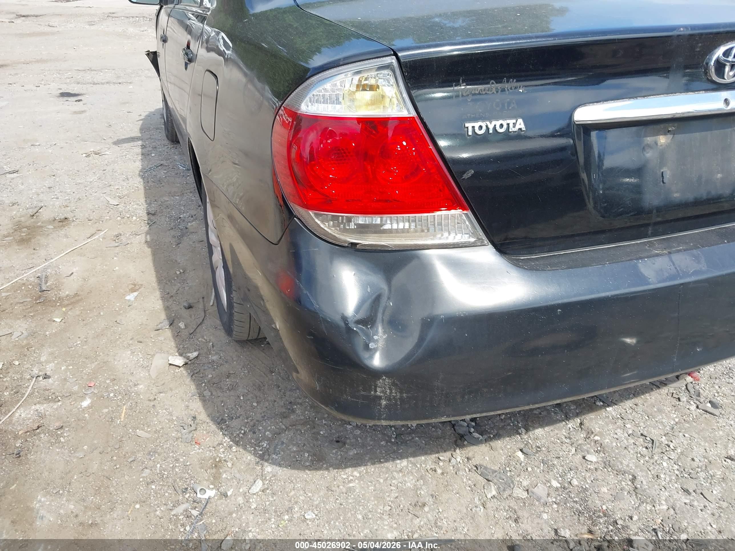 2006 Toyota Camry Std Black vin: 4T1BE32K06U116113