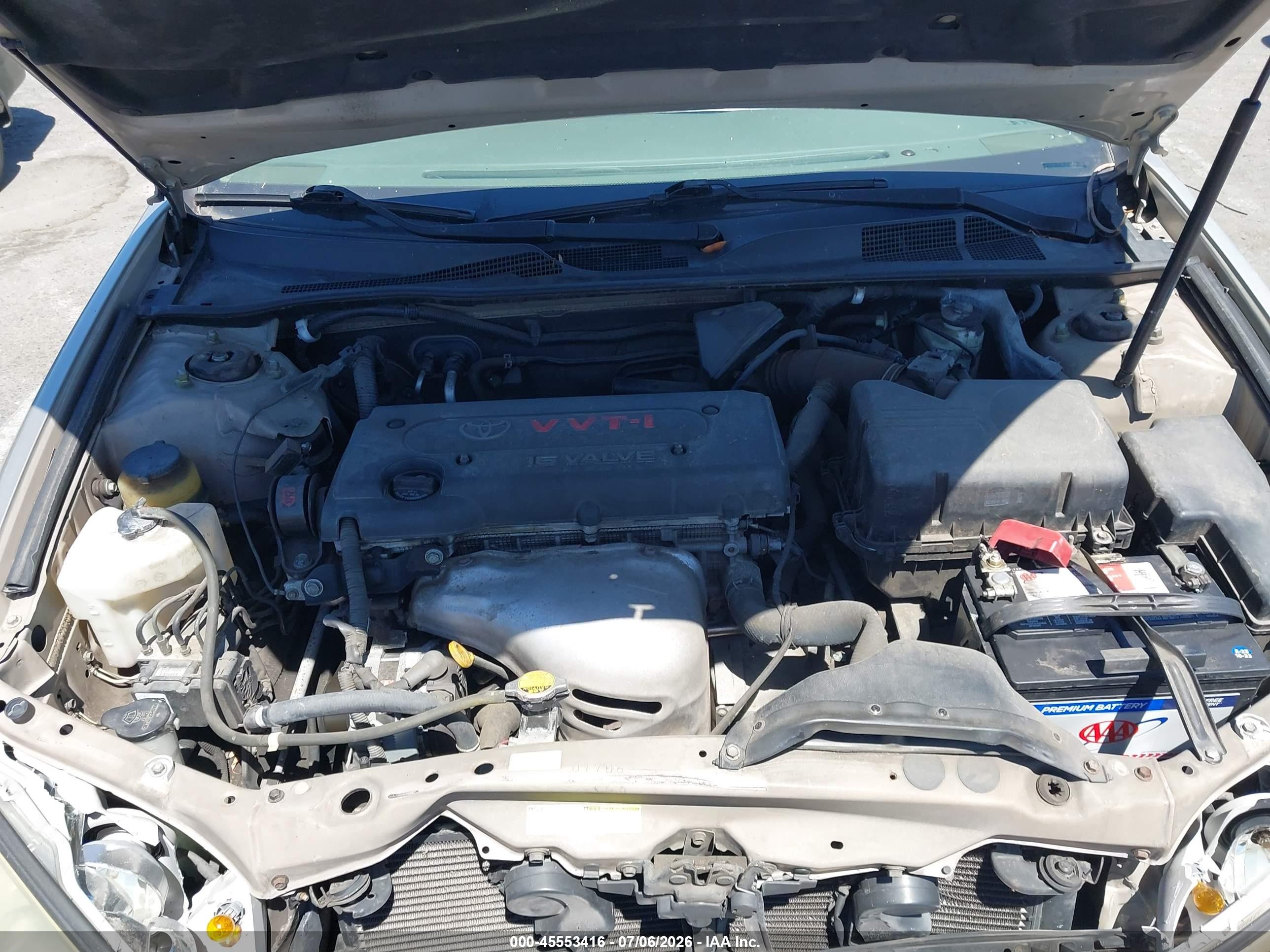 2006 Toyota Camry Le Gold vin: 4T1BE32K06U122722