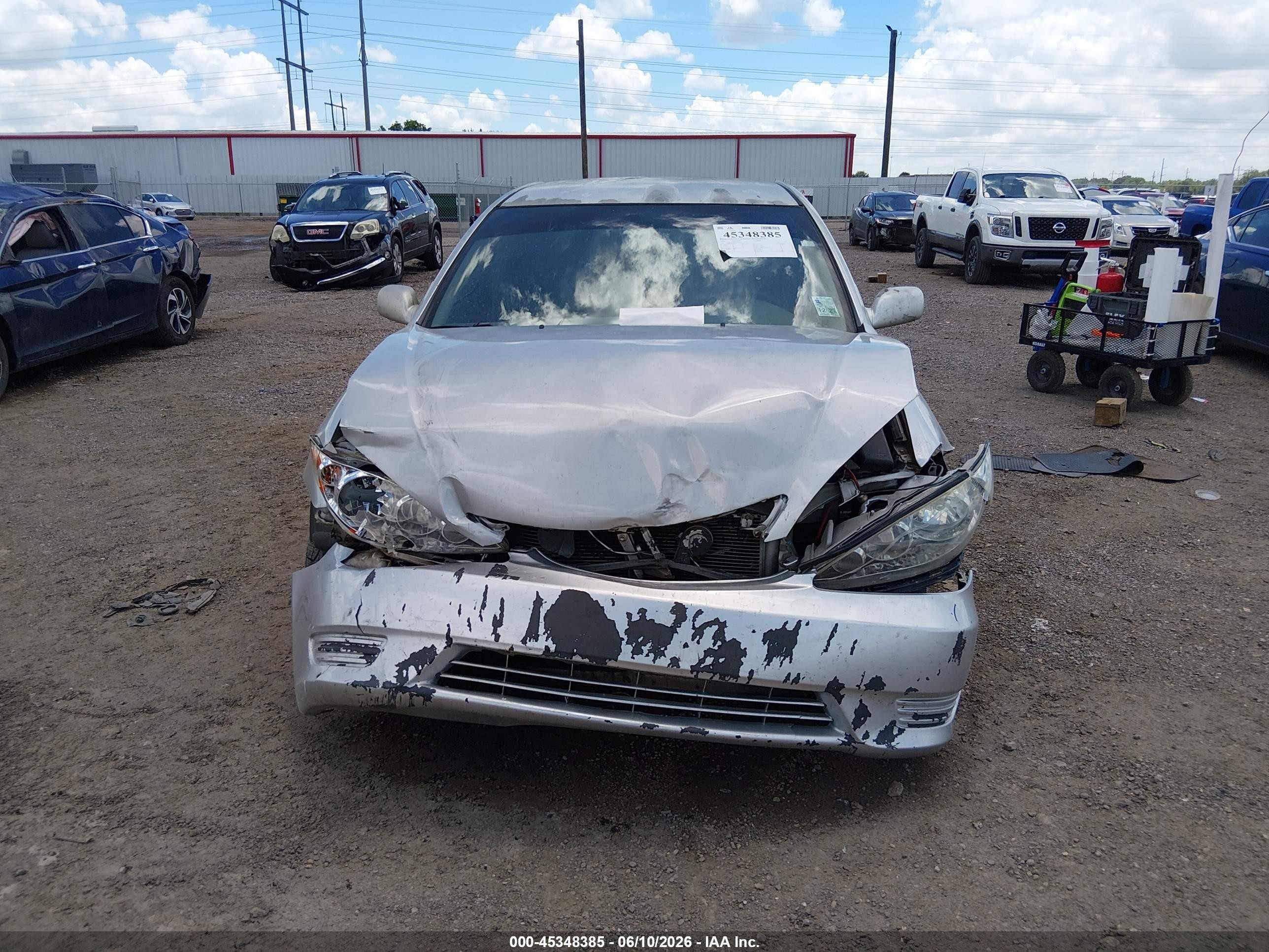 2006 Toyota Camry Le Silver vin: 4T1BE32K06U143070