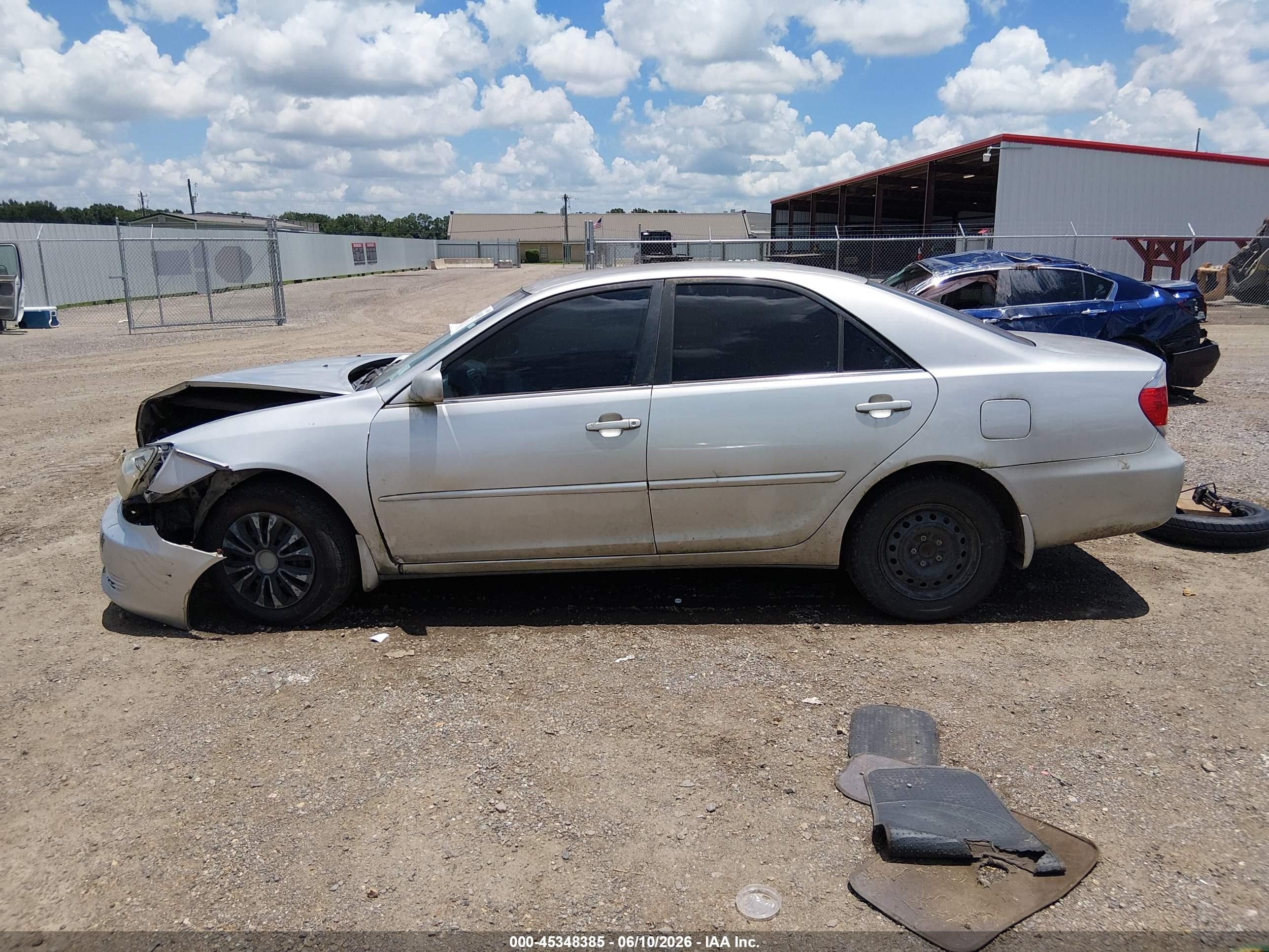 2006 Toyota Camry Le Silver vin: 4T1BE32K06U143070