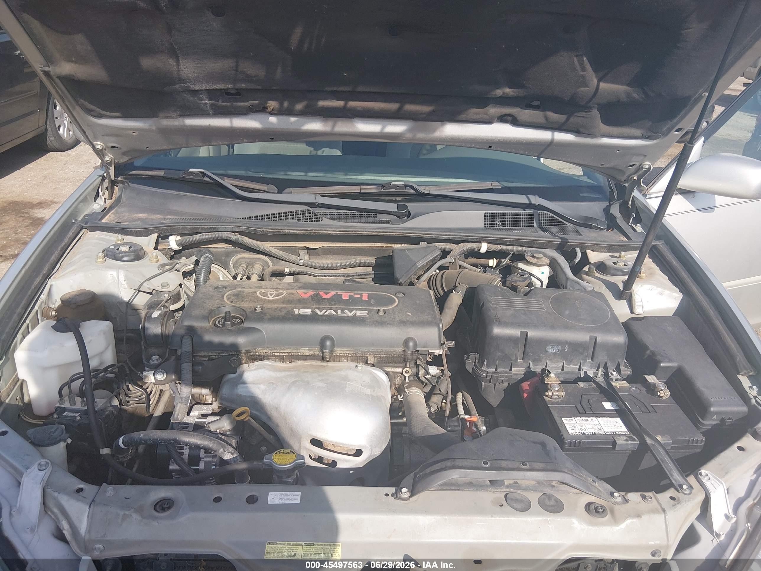 2006 Toyota Camry Le Gray vin: 4T1BE32K06U150875
