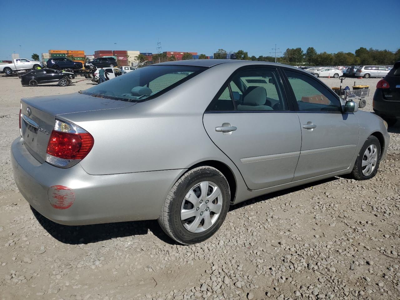 2006 Toyota Camry Le Silver vin: 4T1BE32K06U165182