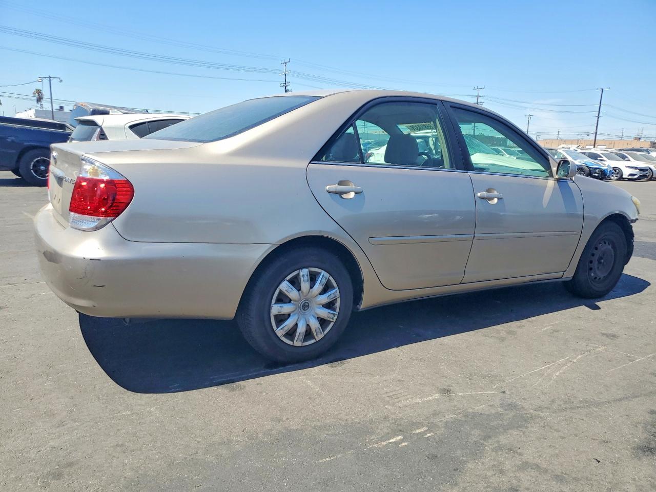 2006 Toyota Camry Le Желто-коричневый vin: 4T1BE32K06U674804