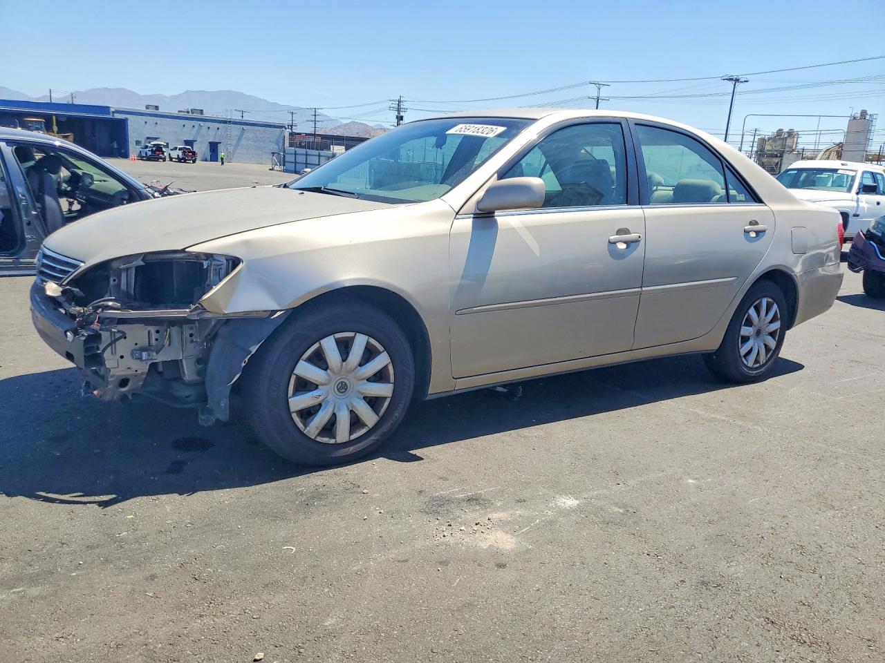 2006 Toyota Camry Le Желто-коричневый vin: 4T1BE32K06U674804