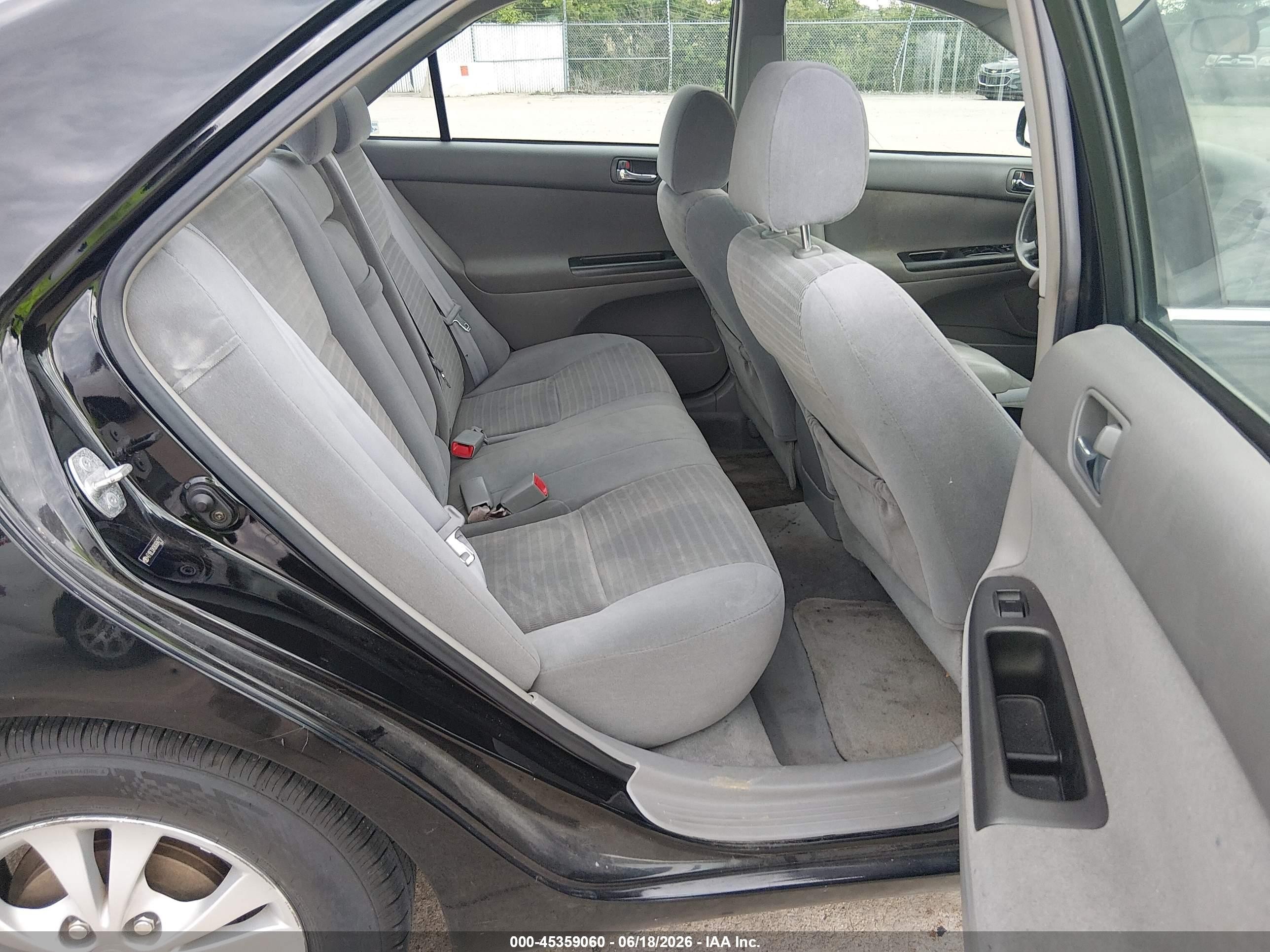2006 Toyota Camry Le Black vin: 4T1BE32K06U684717