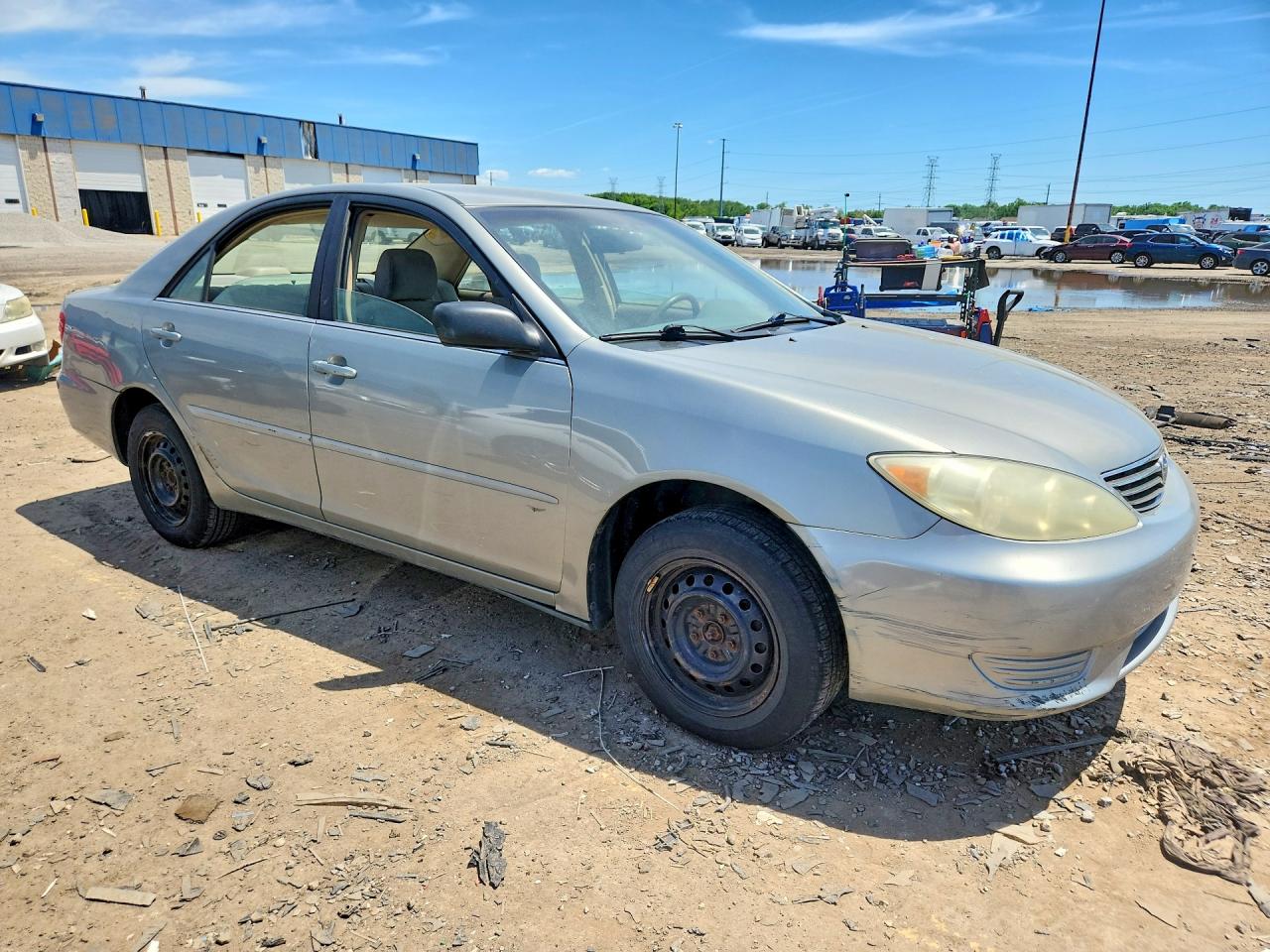 2006 Toyota Camry Le Silver vin: 4T1BE32K06U700592