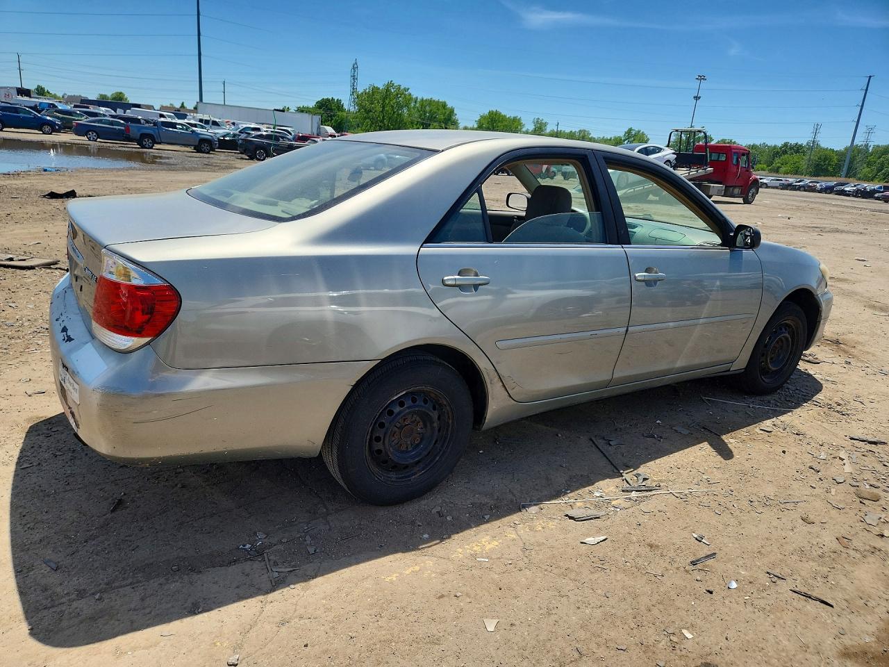 2006 Toyota Camry Le Silver vin: 4T1BE32K06U700592