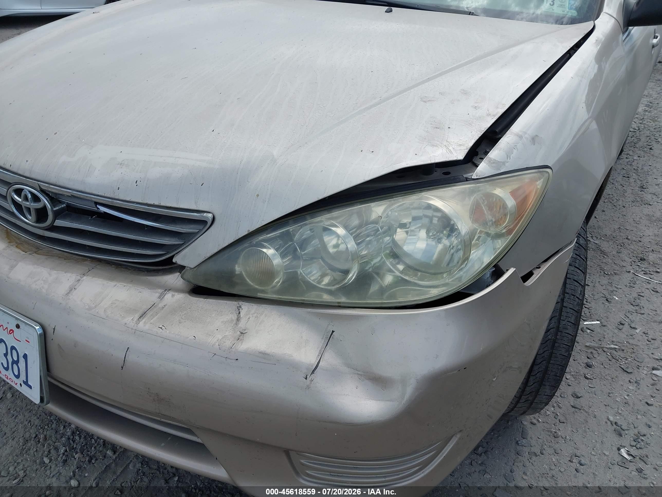 2006 Toyota Camry Std Champagne vin: 4T1BE32K06U706411