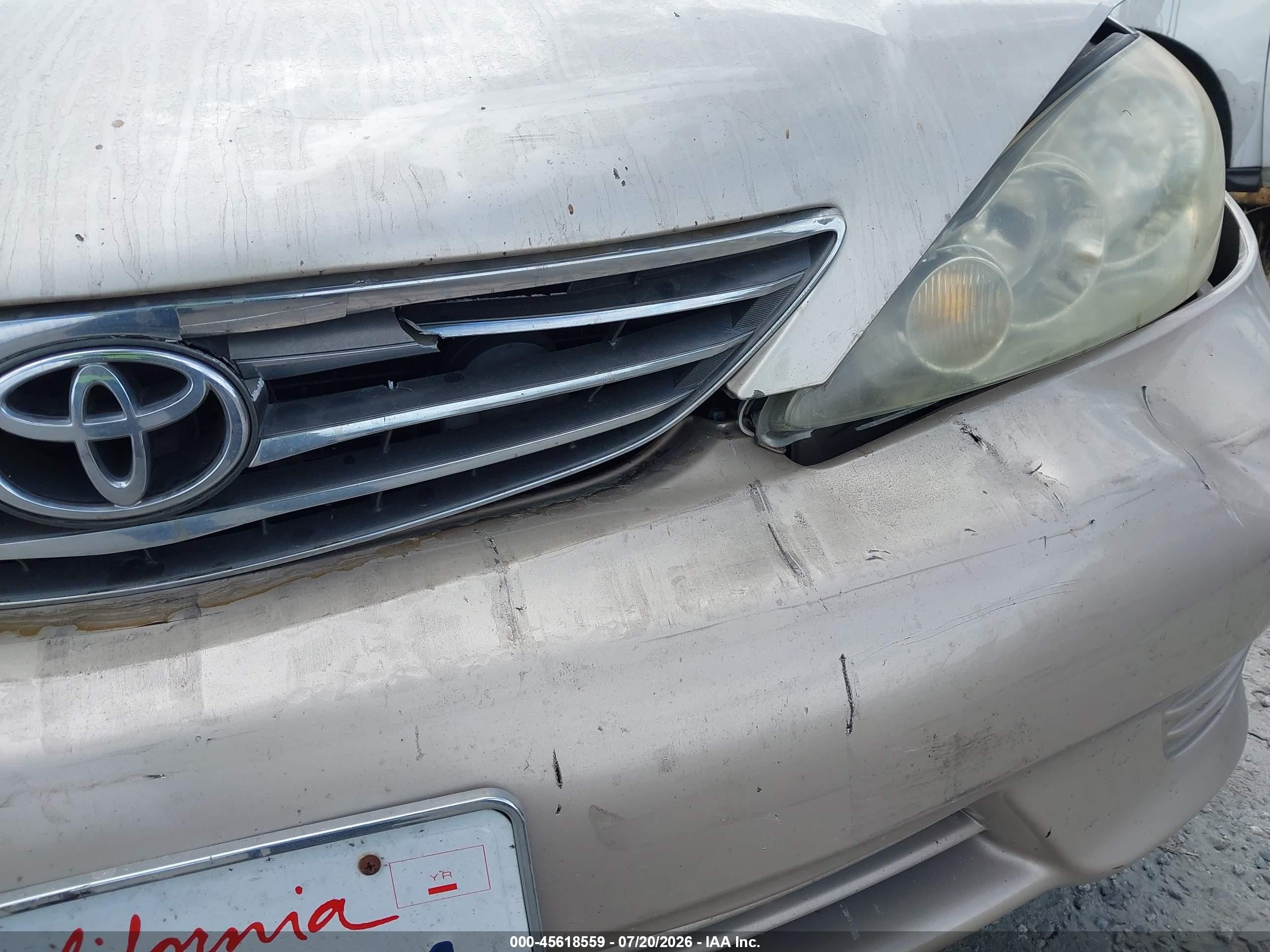 2006 Toyota Camry Std Champagne vin: 4T1BE32K06U706411