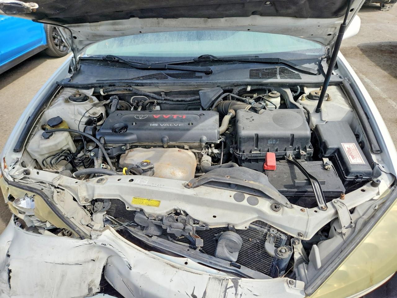 2006 Toyota Camry Le White vin: 4T1BE32K06U718638