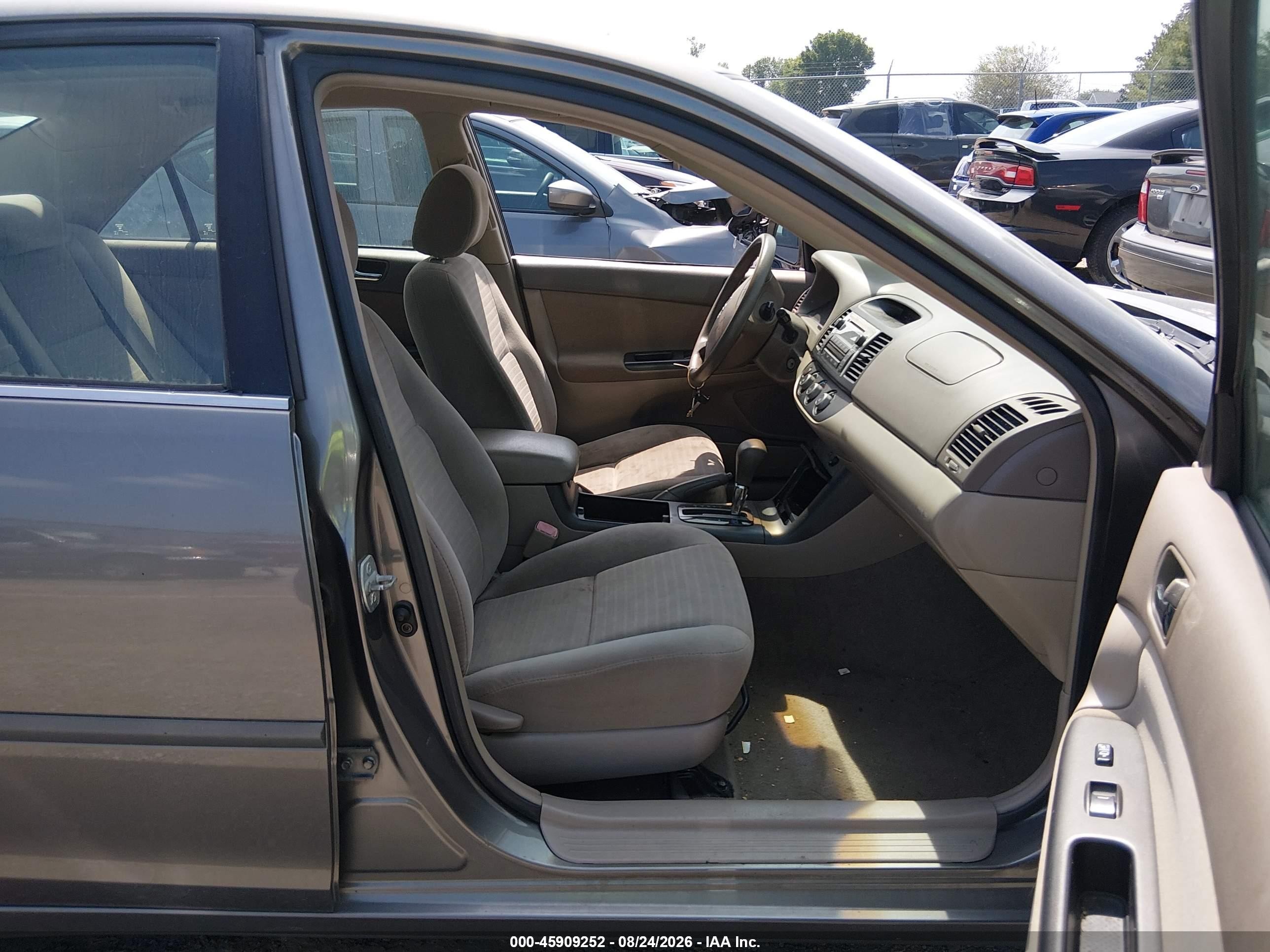 2006 Toyota Camry Le Gray vin: 4T1BE32K06U718994