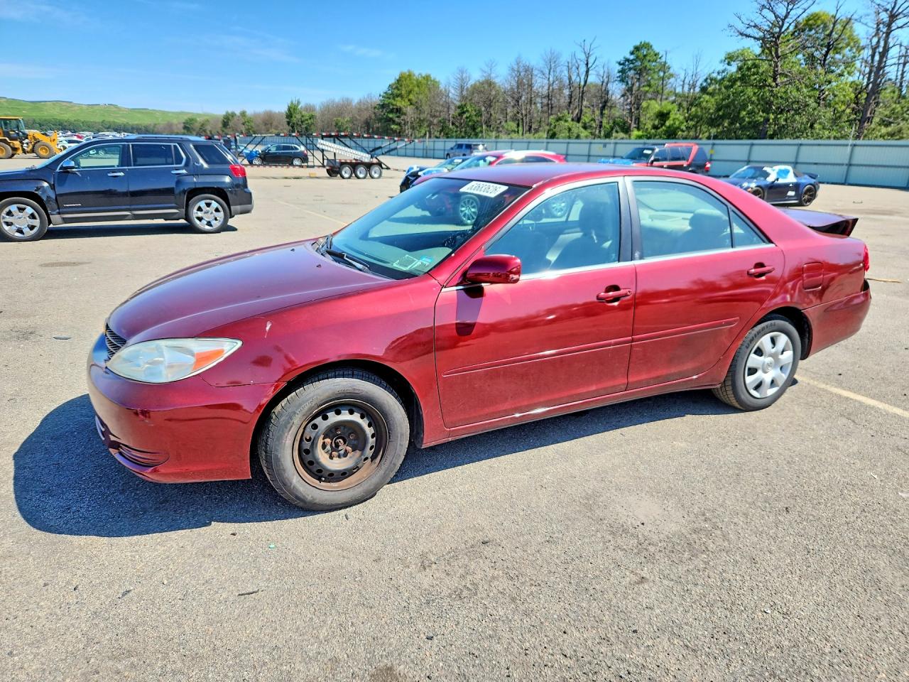 2002 Toyota Camry Le Maroon vin: 4T1BE32K12U032201