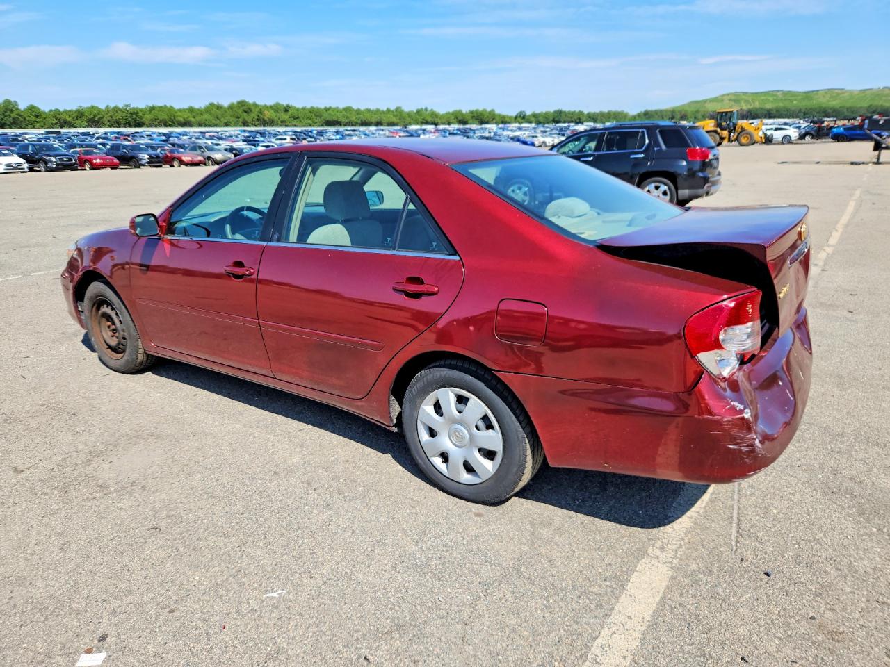 2002 Toyota Camry Le Maroon vin: 4T1BE32K12U032201