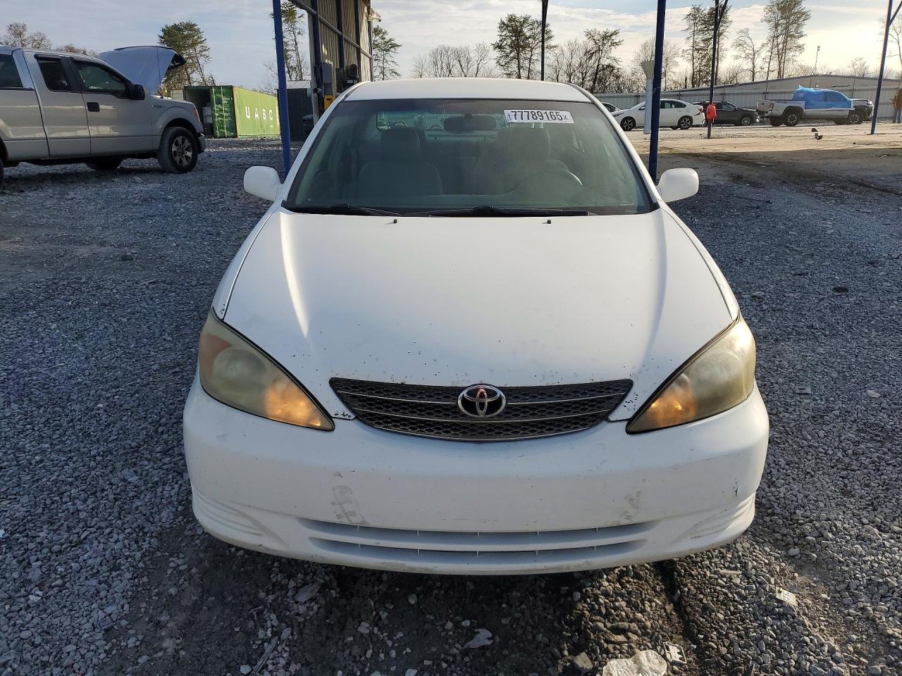 2002 Toyota Camry Le White vin: 4T1BE32K12U506549