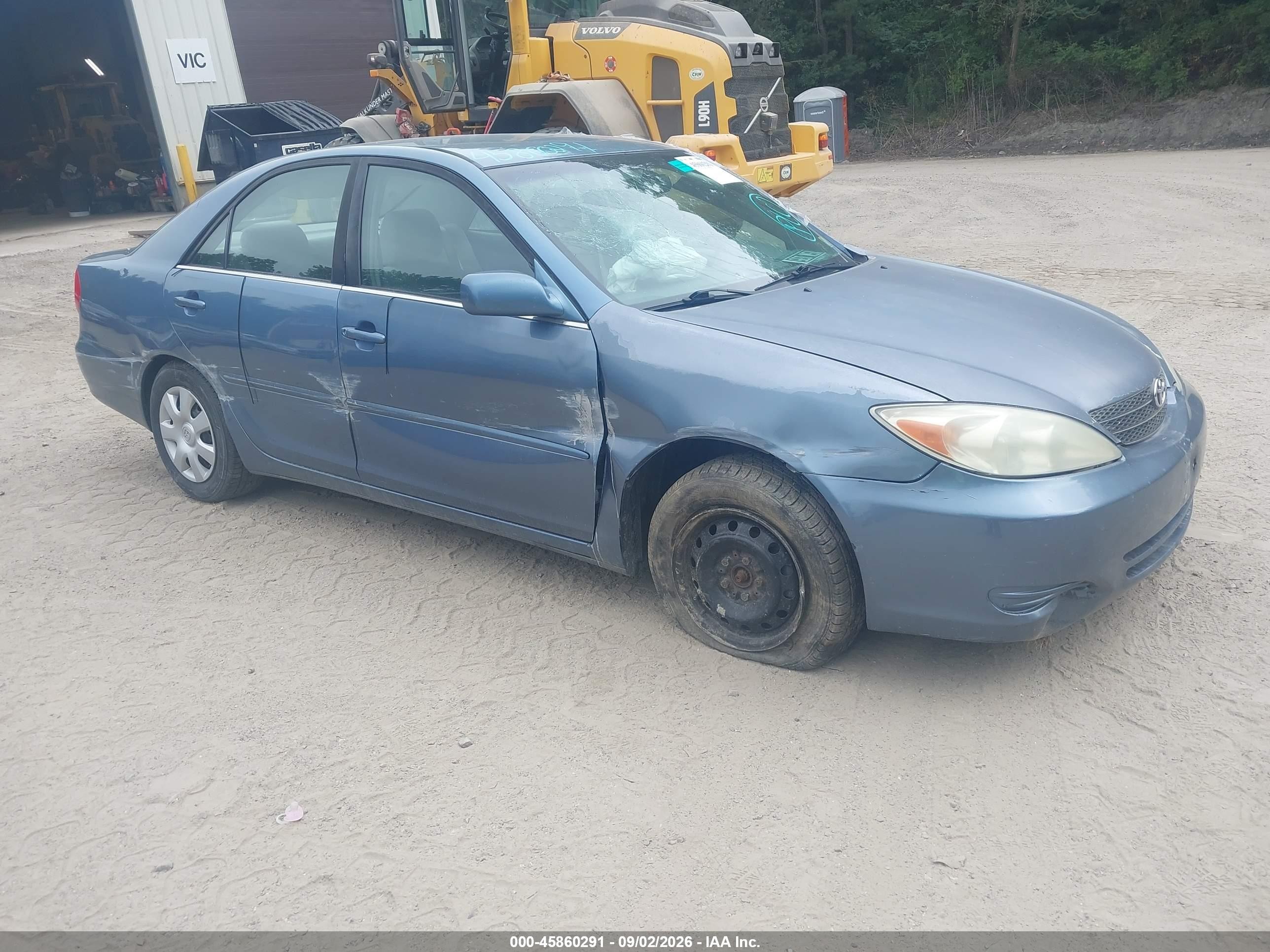 2002 Toyota Camry Le Light Blue vin: 4T1BE32K12U542256
