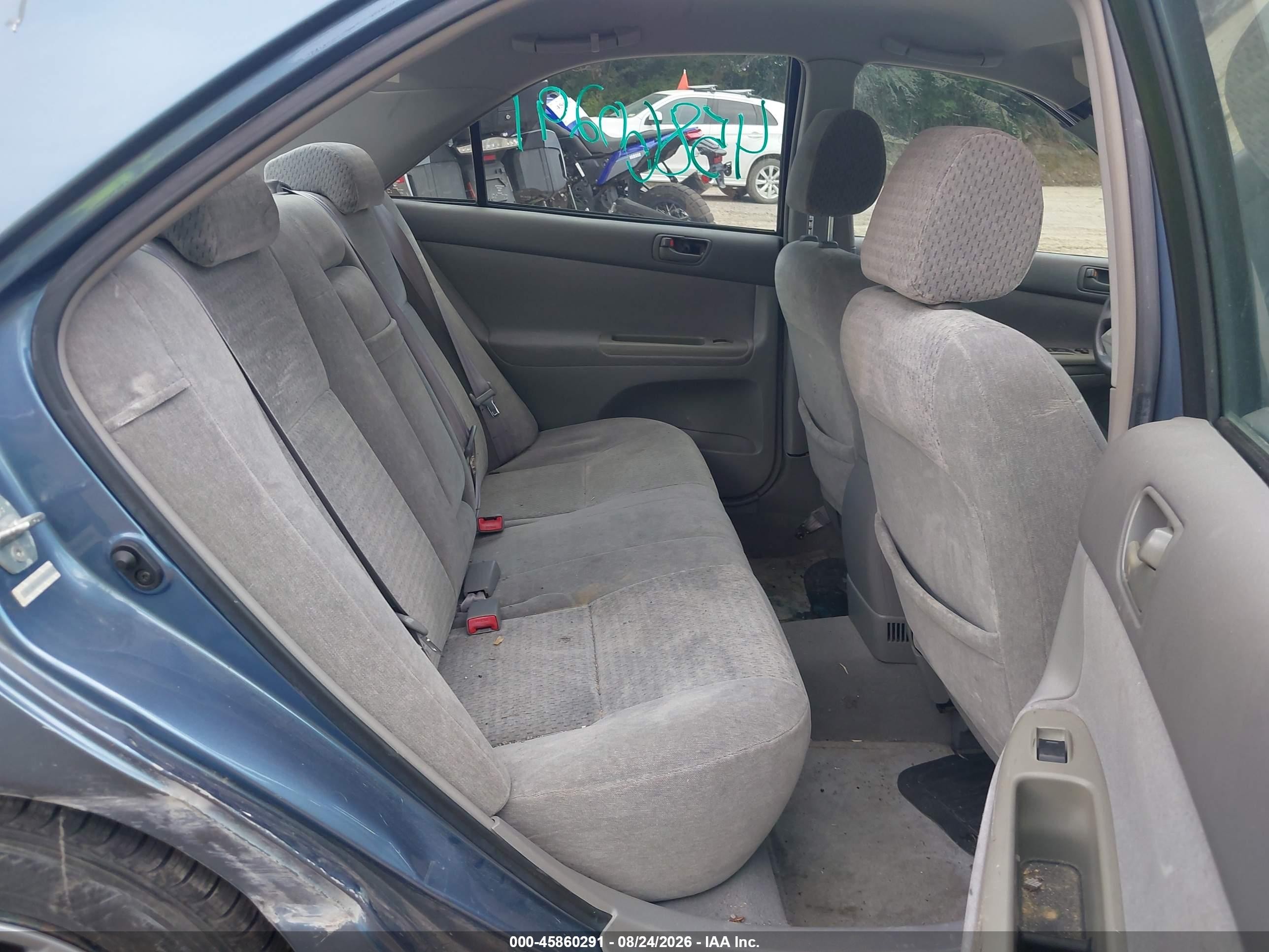 2002 Toyota Camry Le Light Blue vin: 4T1BE32K12U542256