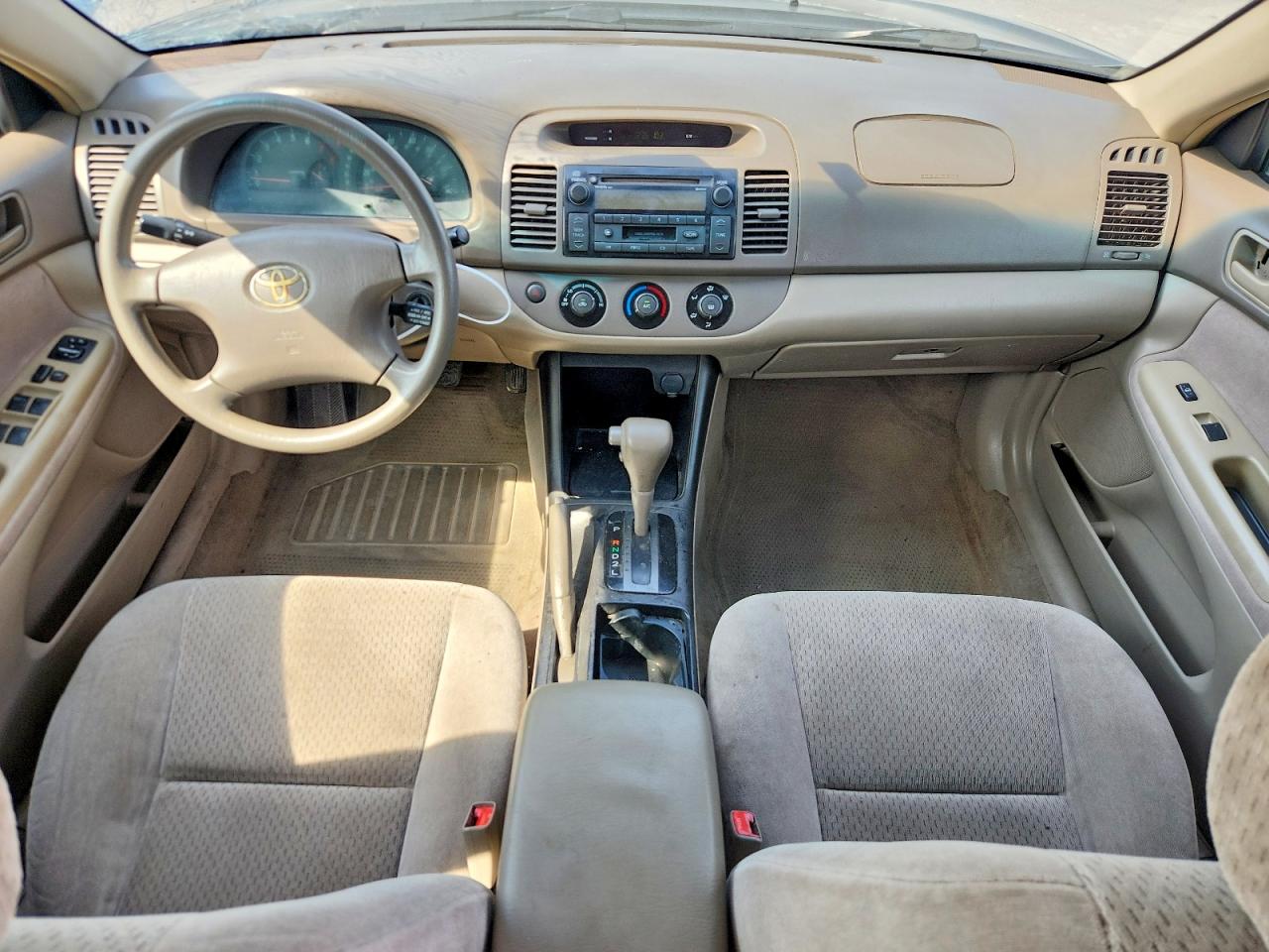 2002 Toyota Camry Le Green vin: 4T1BE32K12U598309