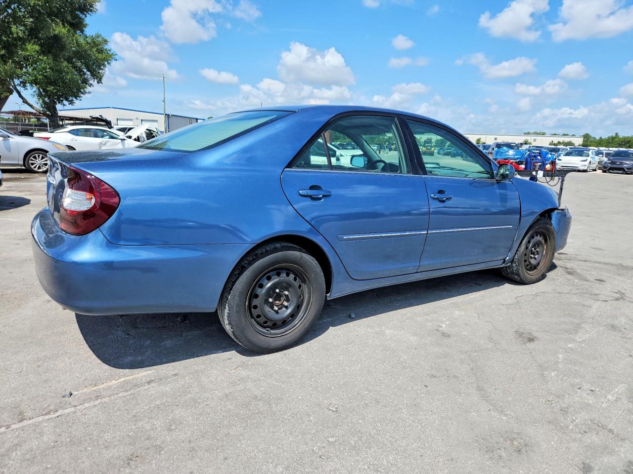 2002 Toyota Camry 4d 4wd Blue vin: 4T1BE32K12U599072
