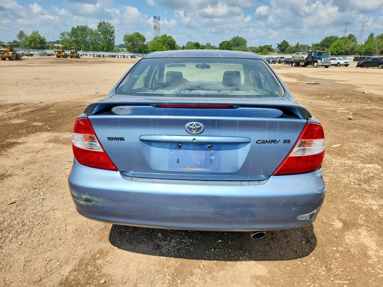 2002 Toyota Camry Se Blue vin: 4T1BE32K12U618347