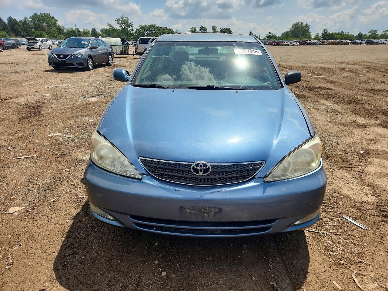 2002 Toyota Camry Se Blue vin: 4T1BE32K12U618347