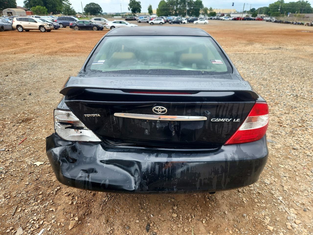 2003 Toyota Camry Le Black vin: 4T1BE32K13U135443