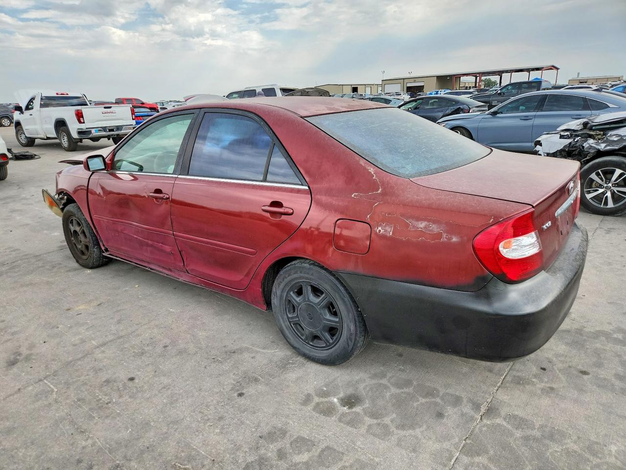 2003 Toyota Camry Le Burgundy vin: 4T1BE32K13U143963