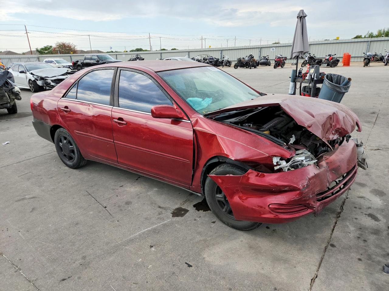 2003 Toyota Camry Le Burgundy vin: 4T1BE32K13U143963