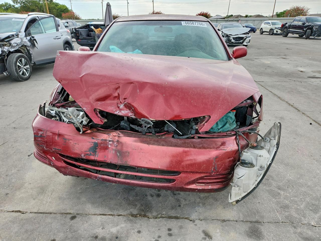 2003 Toyota Camry Le Burgundy vin: 4T1BE32K13U143963