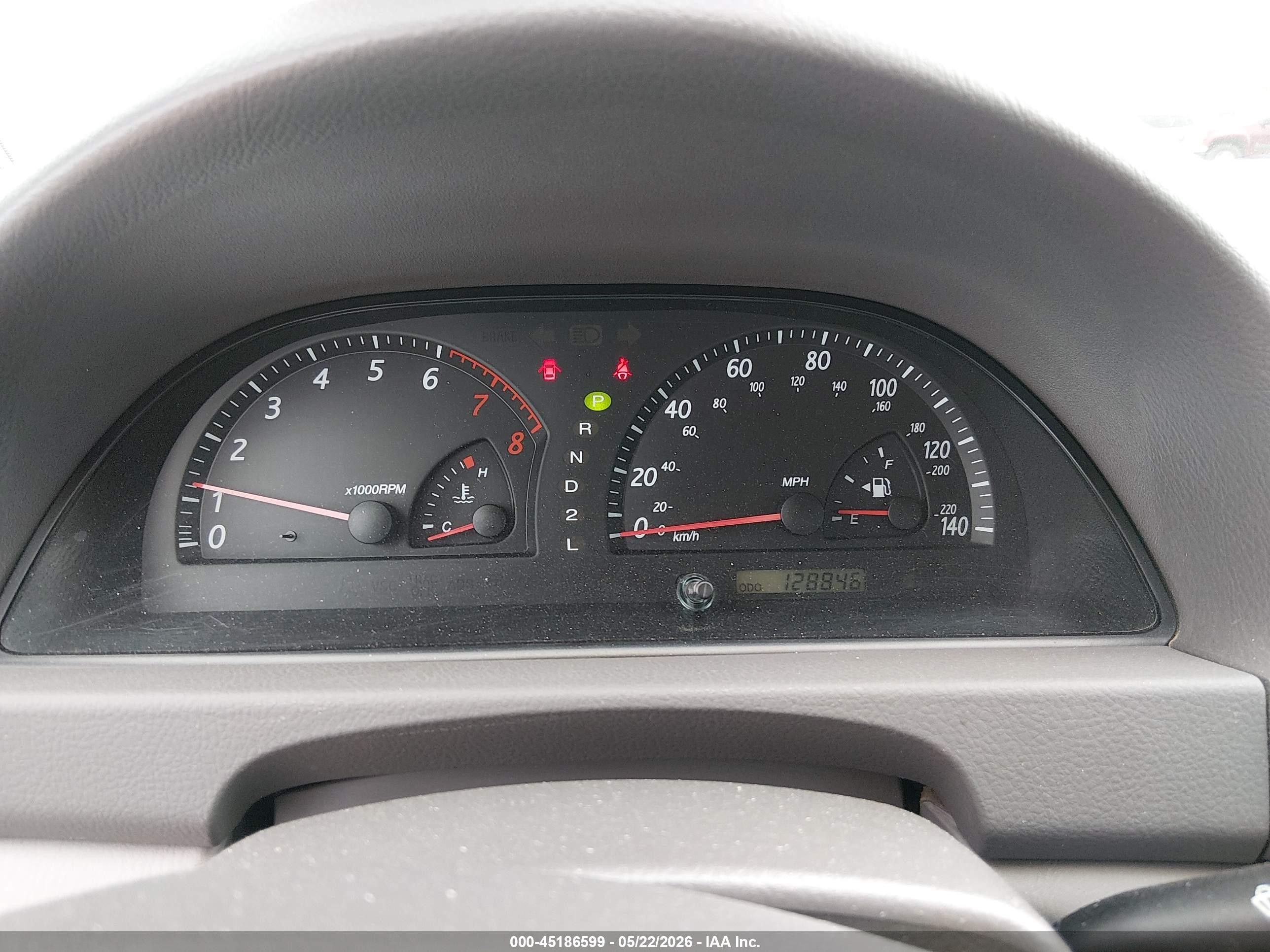 2003 Toyota Camry Le Silver vin: 4T1BE32K13U178759