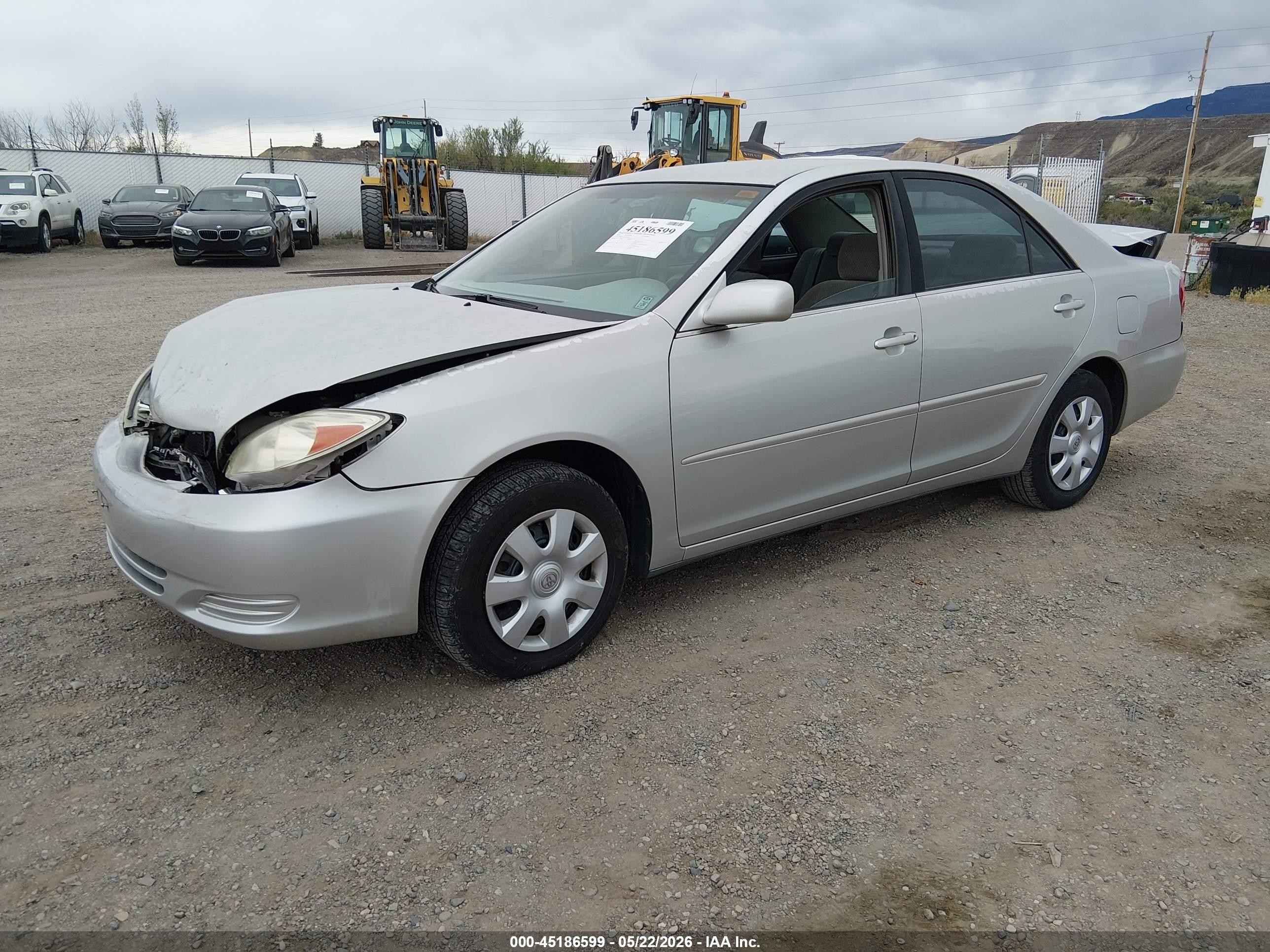 2003 Toyota Camry Le Silver vin: 4T1BE32K13U178759