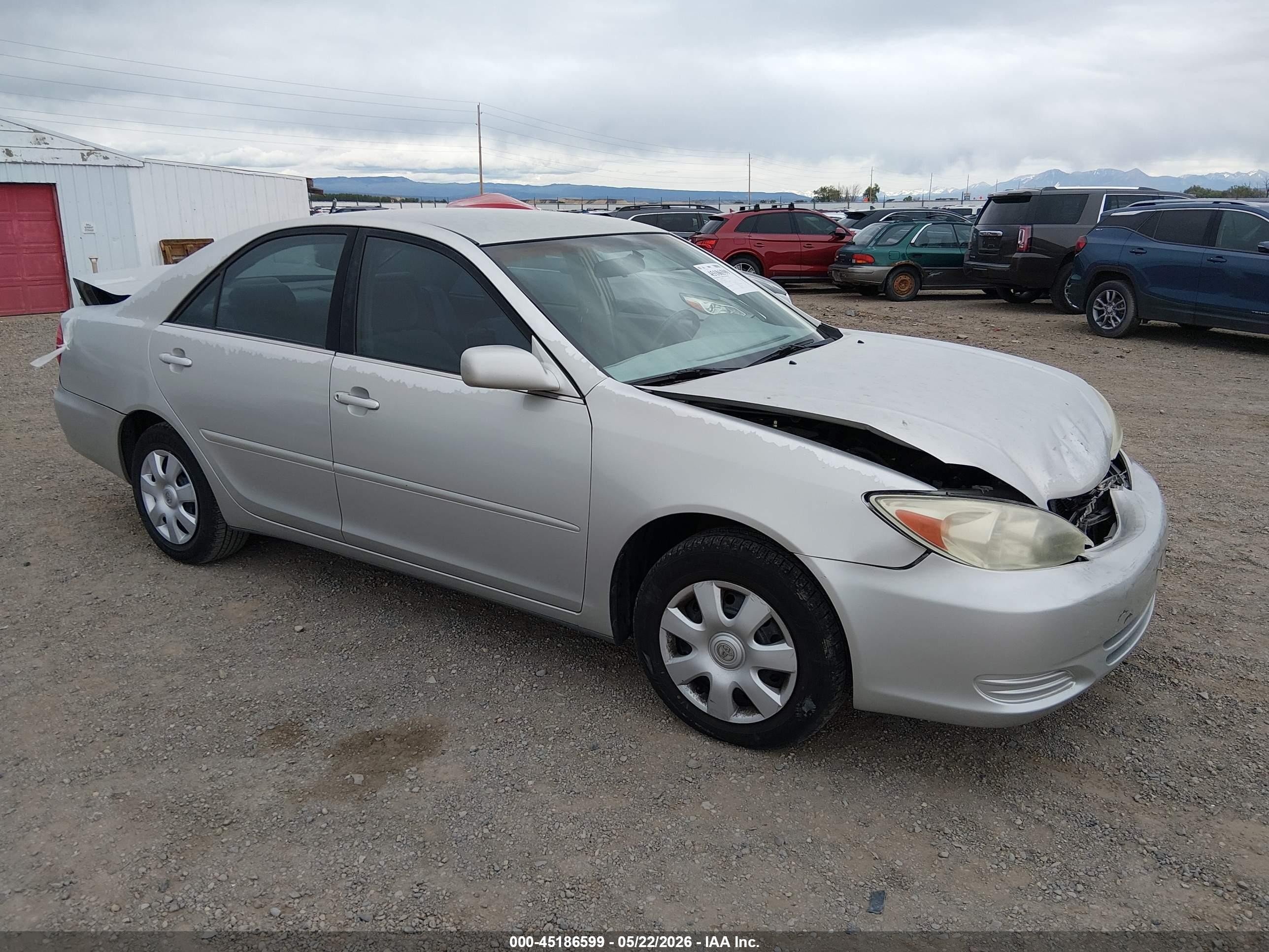 2003 Toyota Camry Le Silver vin: 4T1BE32K13U178759